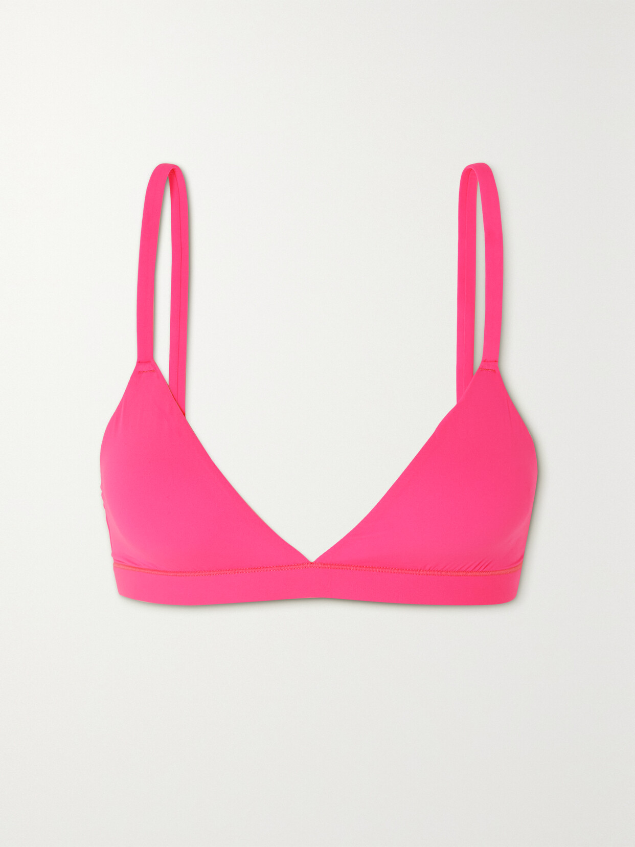 Skims - Fits Everybody Triangle Bralette - Neon Pink