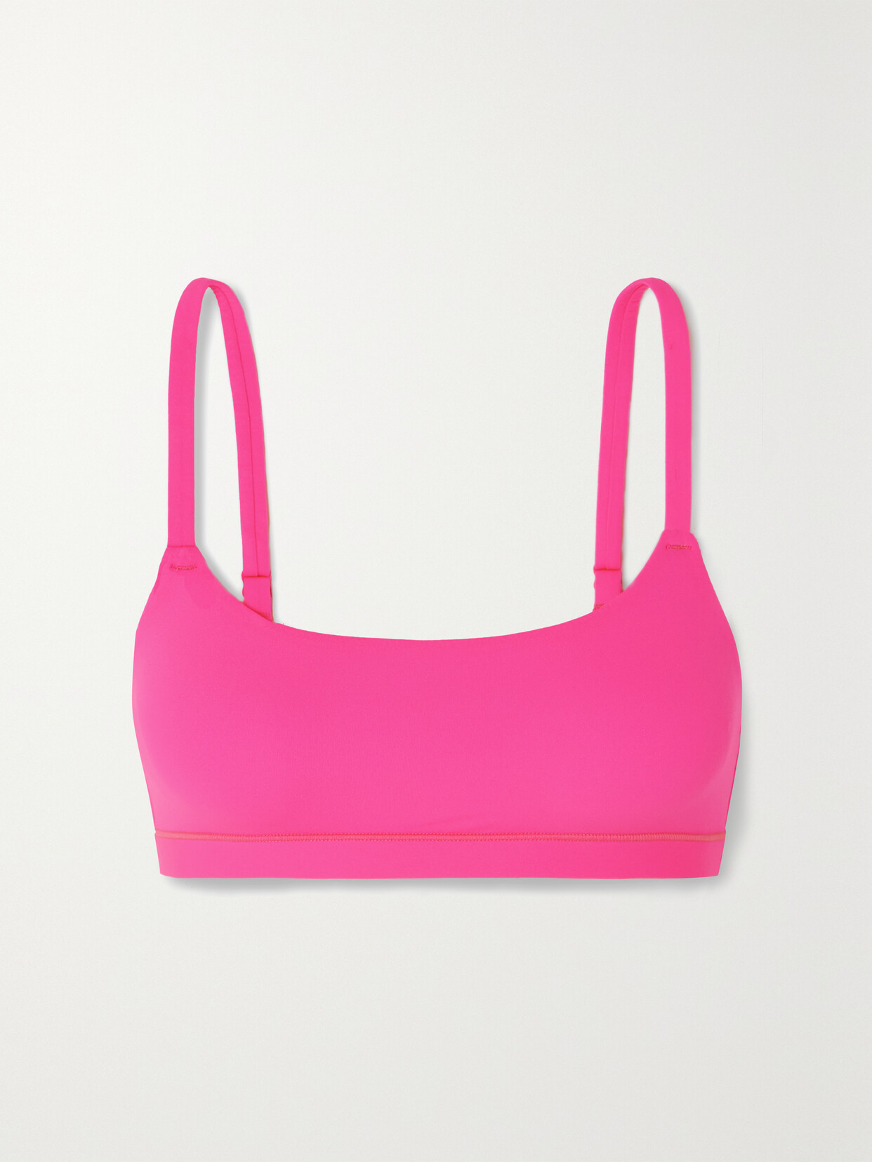 Skims - Fits Everybody Scoop Neck Bralette - Neon Pink