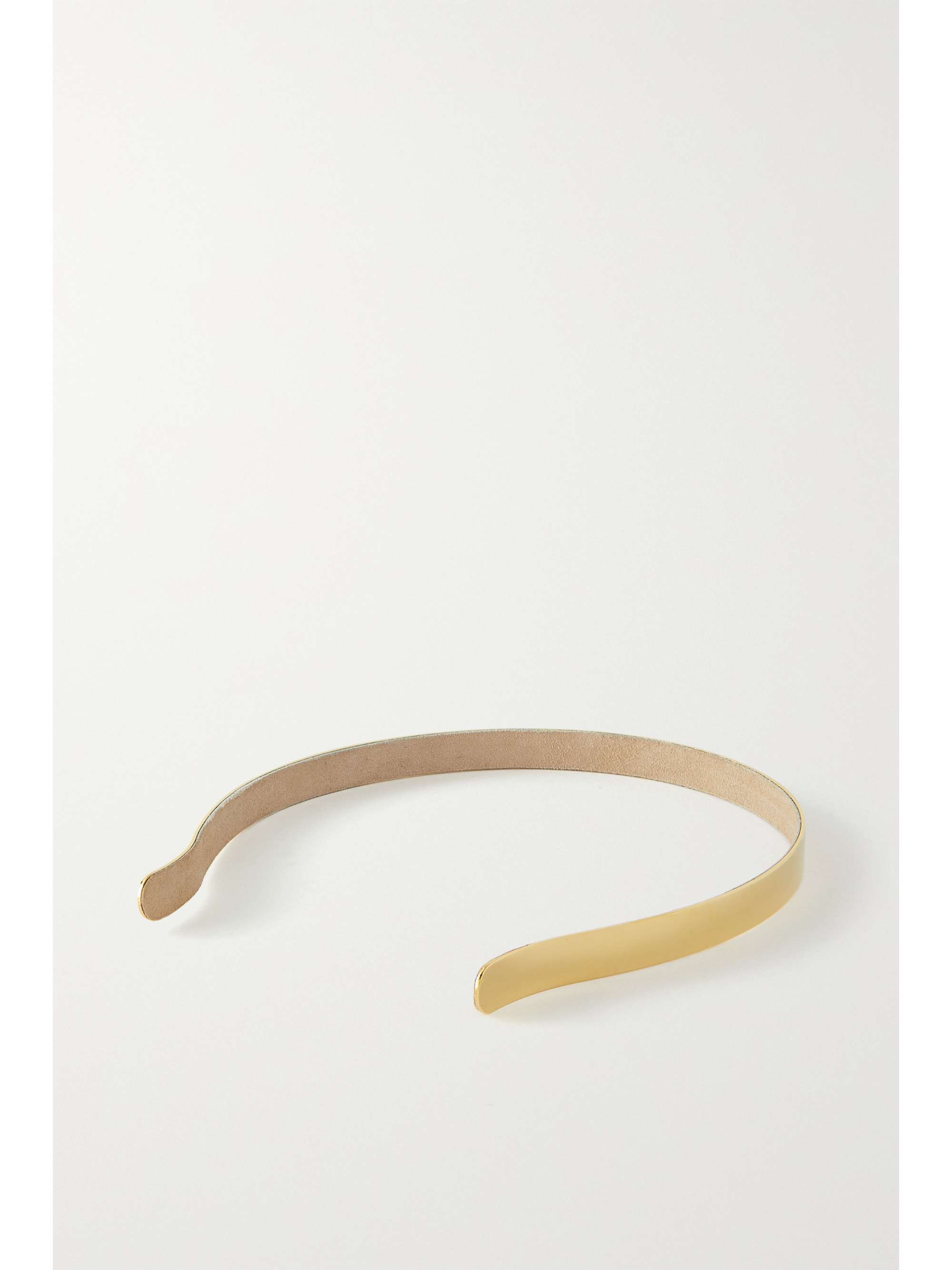 BALMAIN PARIS HAIR COUTURE Riviera embellished gold-plated headband