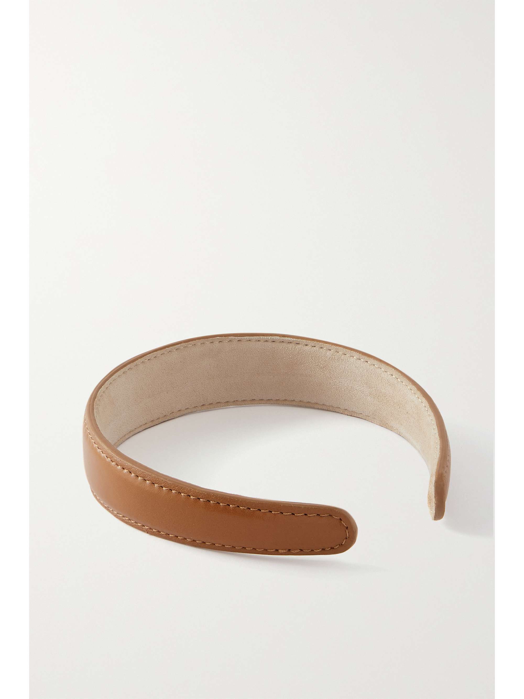 BALMAIN PARIS HAIR COUTURE Riviera embellished leather headband