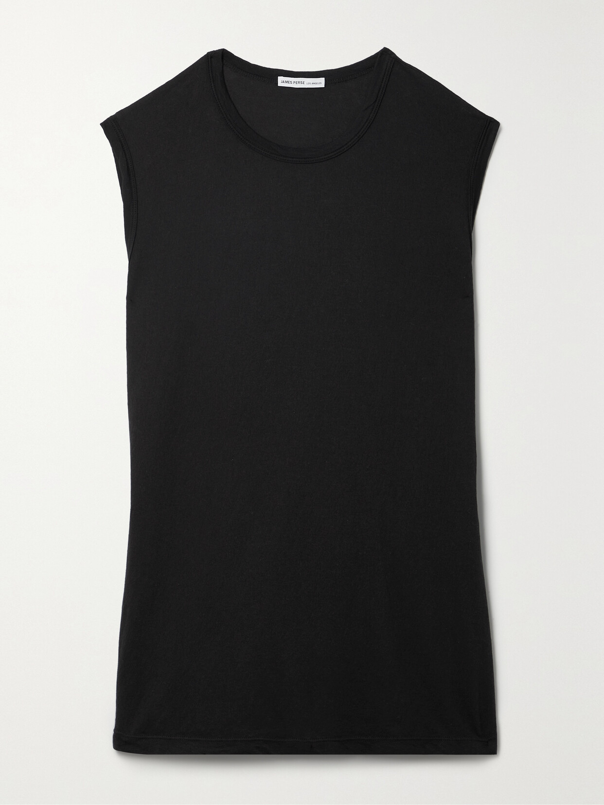 James Perse - Cotton-crepe Tank - Black