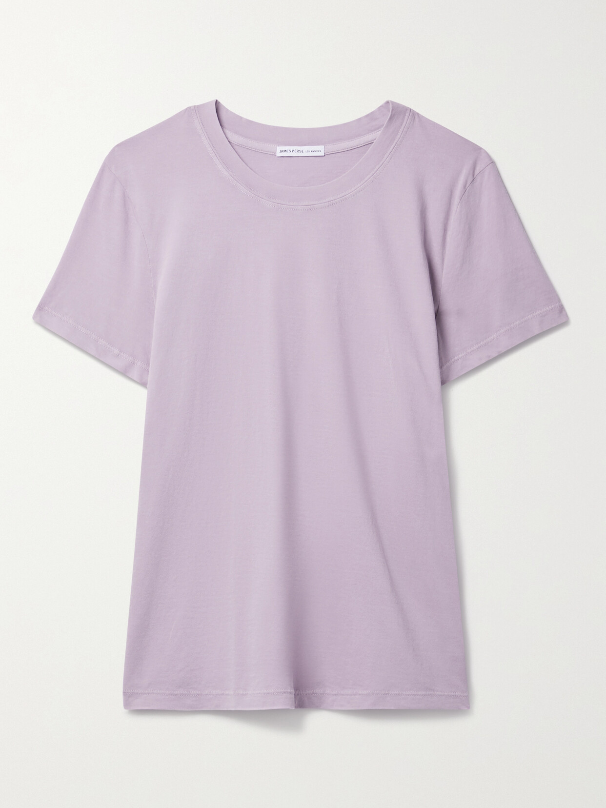 James Perse Vintage Boy Cotton-jersey T-shirt In Purple