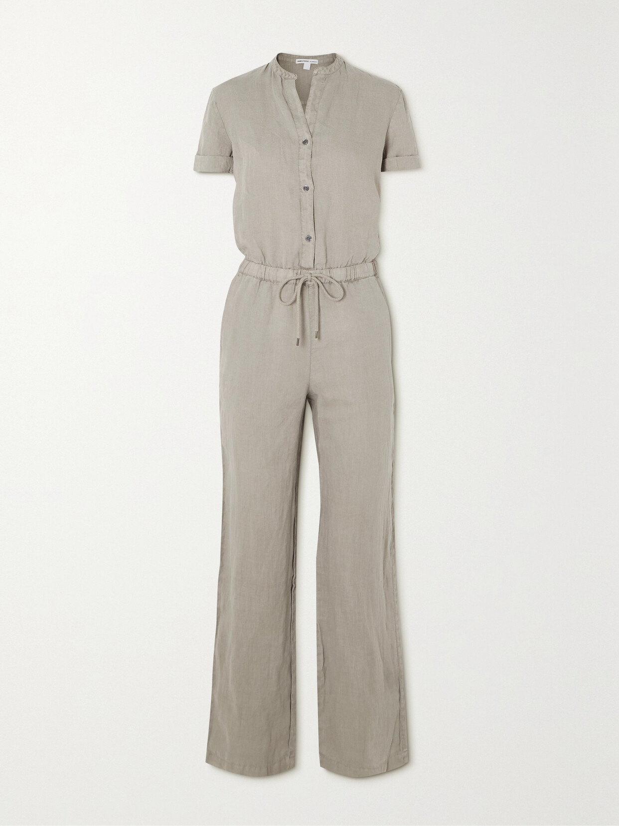 James Perse - Linen Jumpsuit - Brown