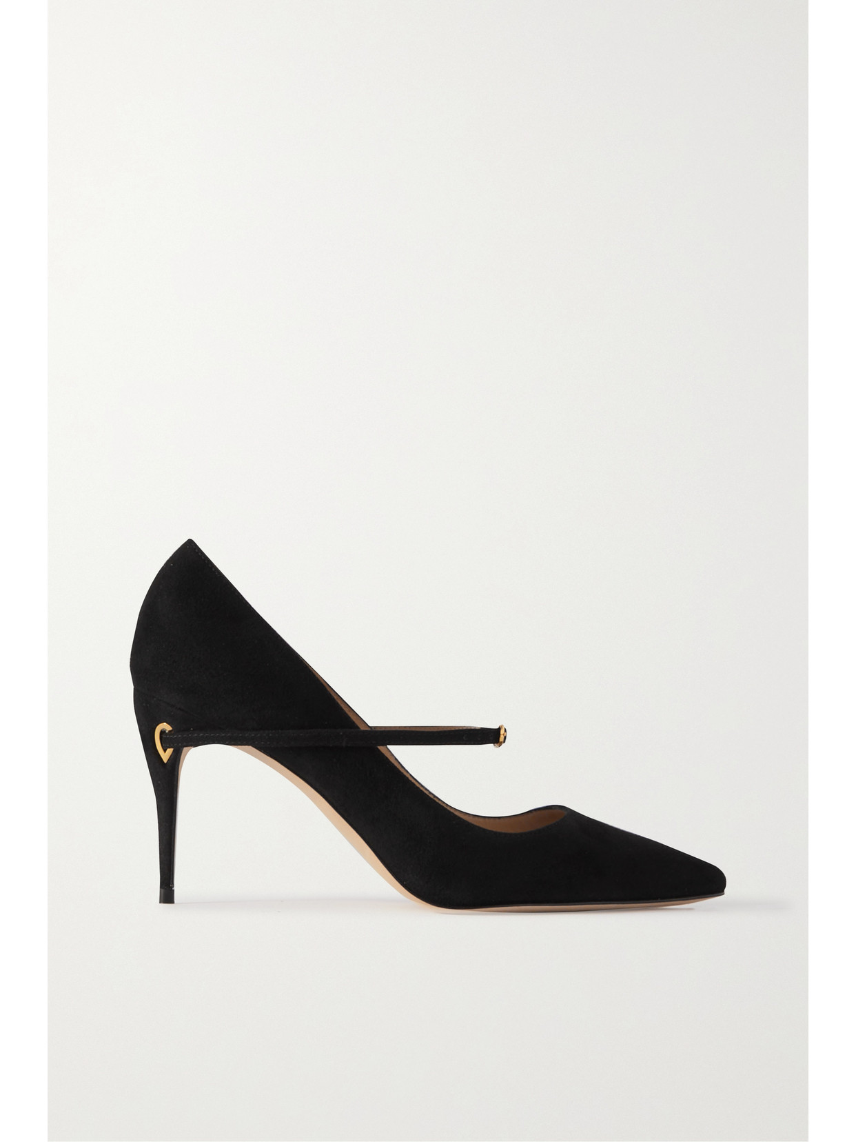 Jennifer Chamandi - Lorenzo 85 Suede Pumps - Black