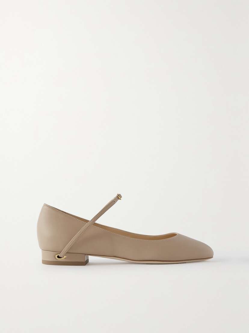 Jennifer Chamandi Paolo 20 Leather Mary Jane Flats