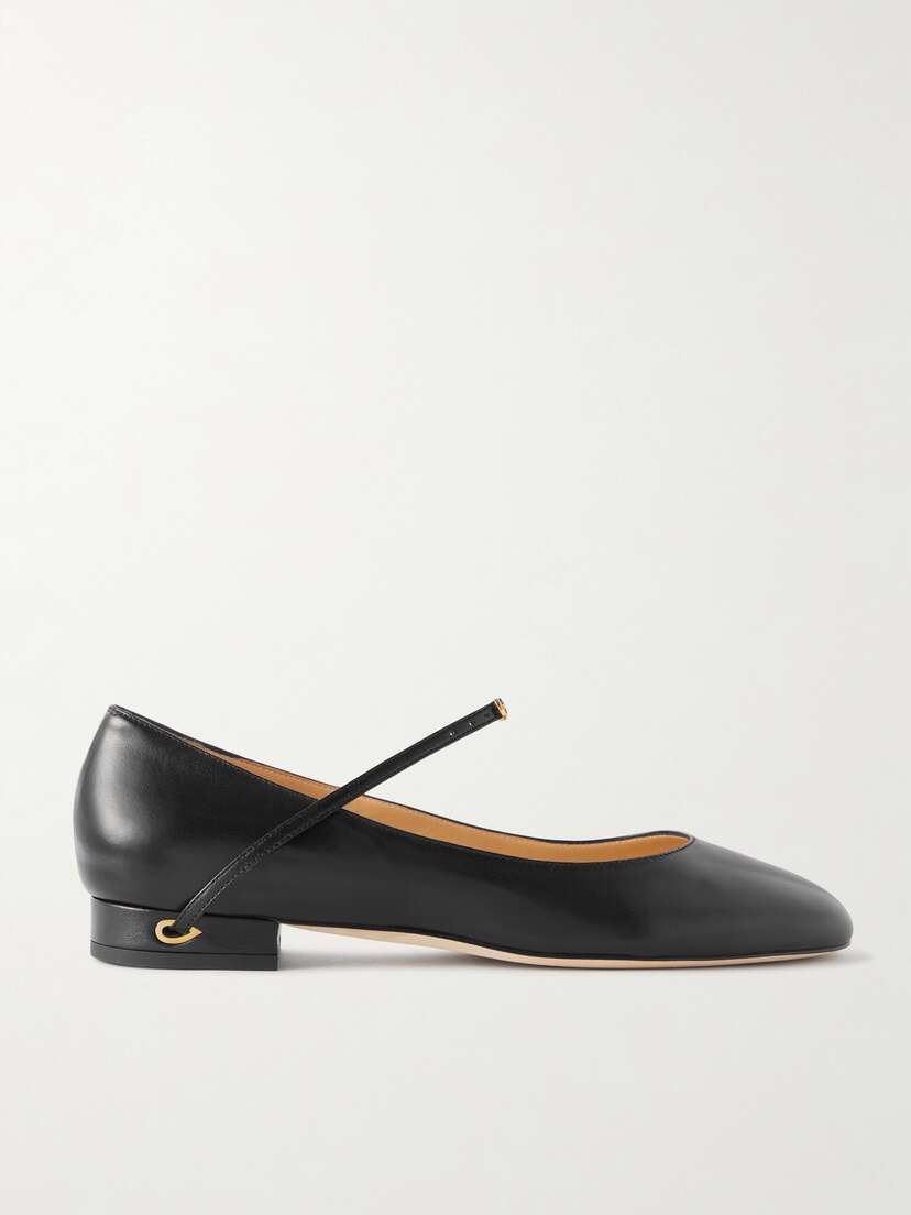 Jennifer Chamandi Paolo 20 Leather Ballet Flats