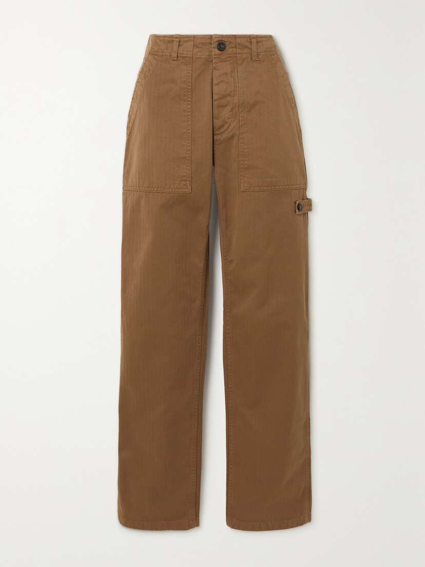 Fortela Jerry Cotton Straight-leg Cargo Pants