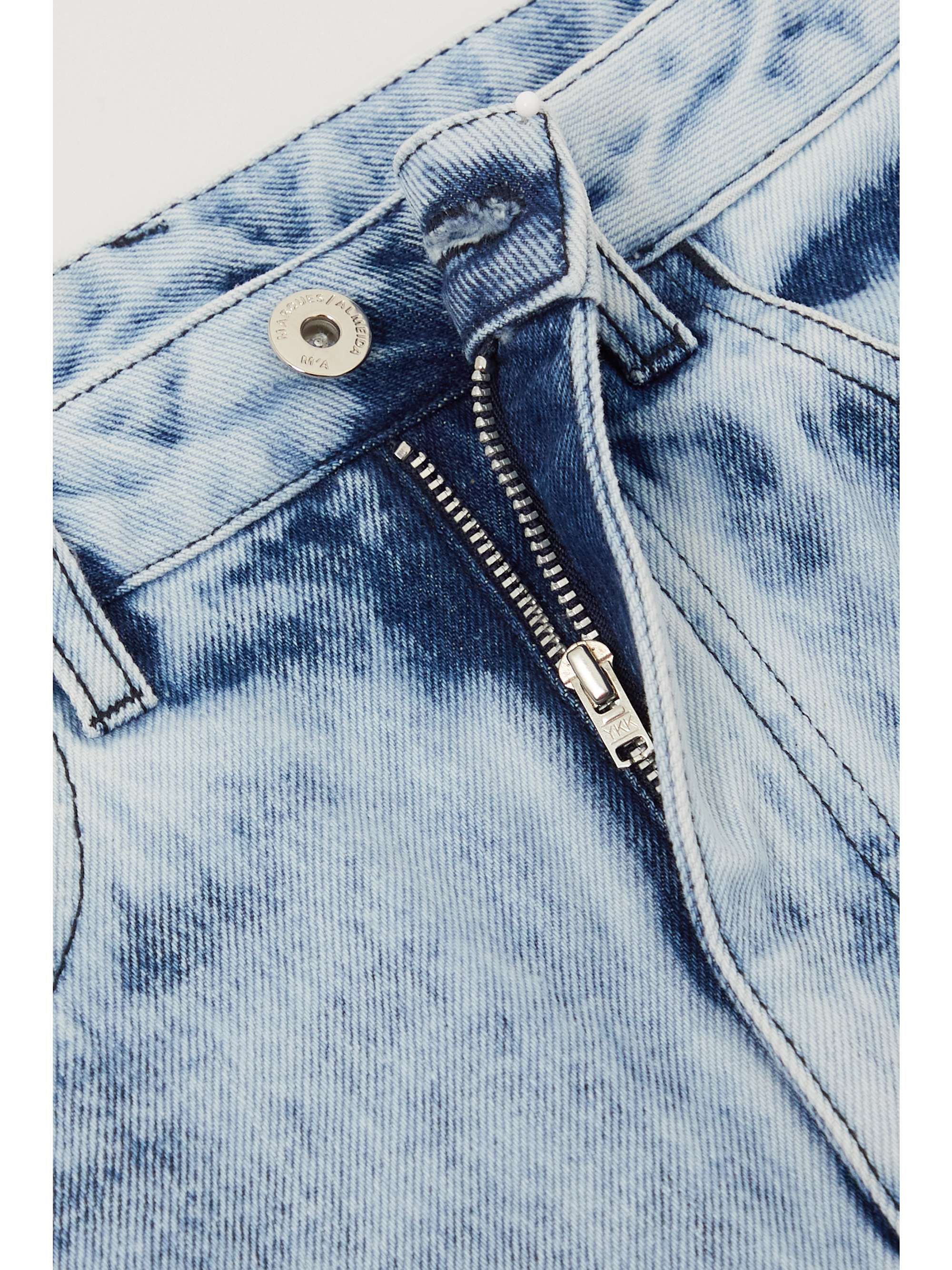 MARQUES' ALMEIDA Frayed boyfriend jeans | NET-A-PORTER