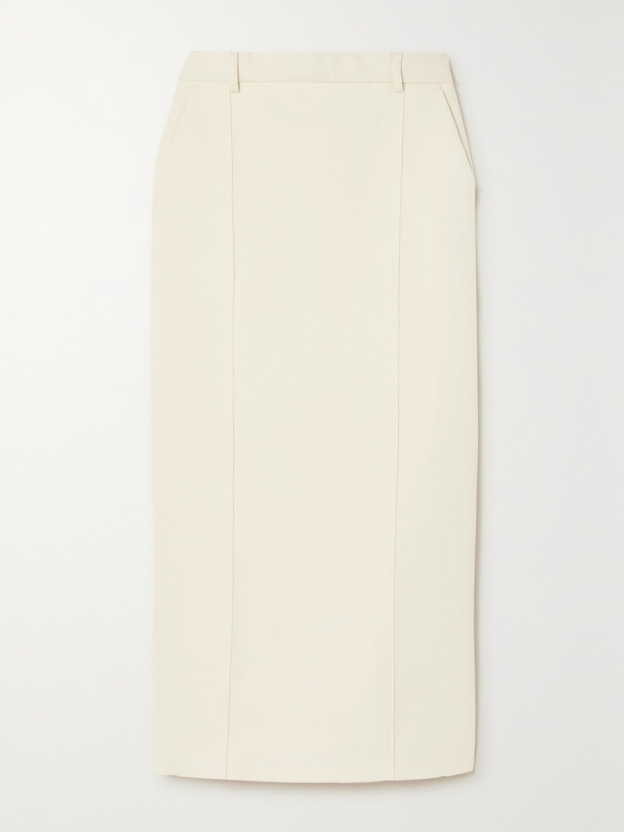 ESSE Studios - Classico Wool Maxi Skirt - Cream