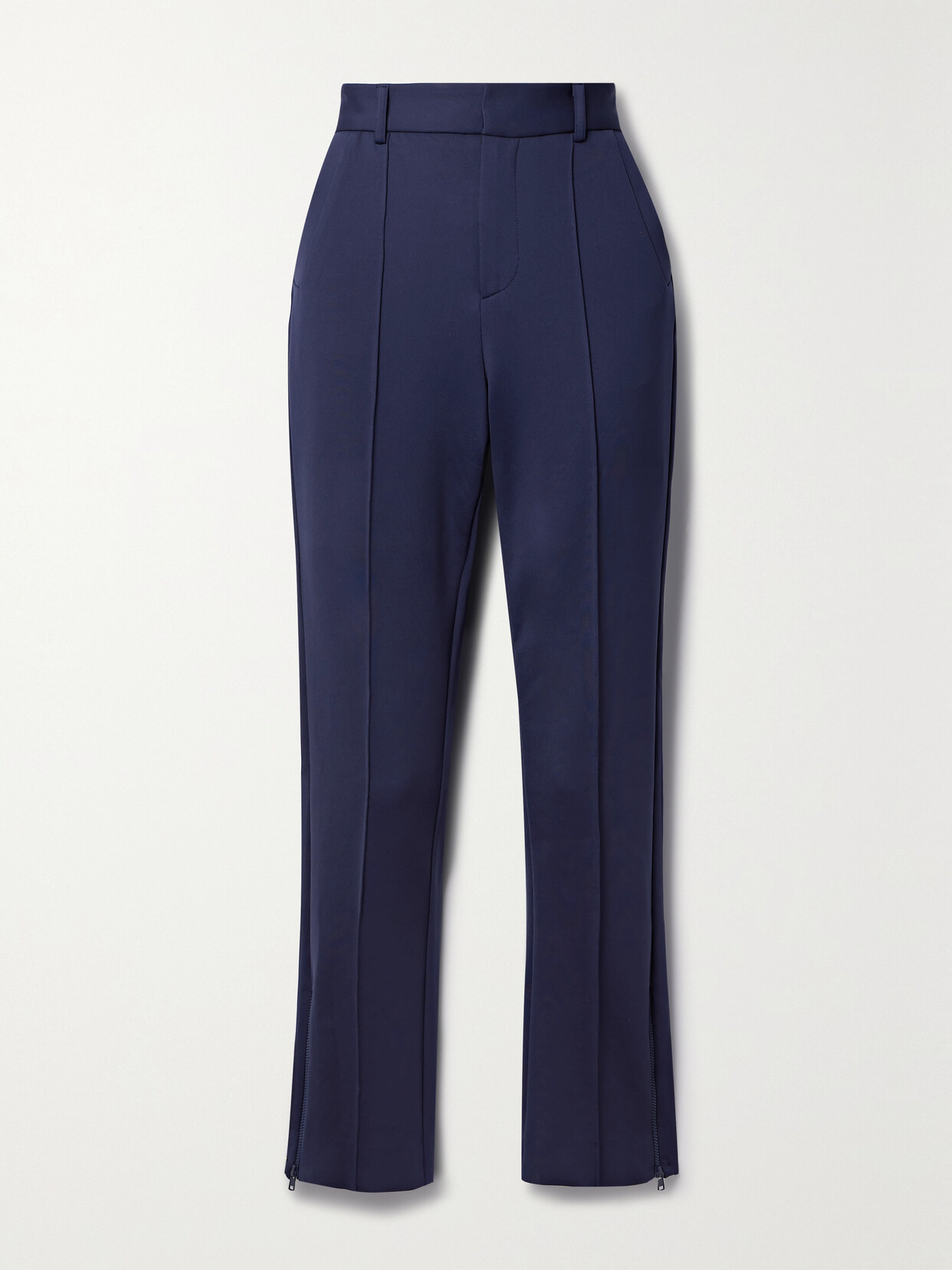 Rosie Assoulin Stretch-scuba Skinny Pants - Blue