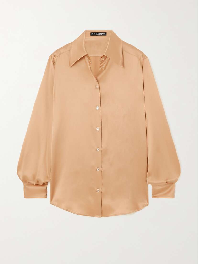 Dolce & Gabbana Silk-satin Shirt