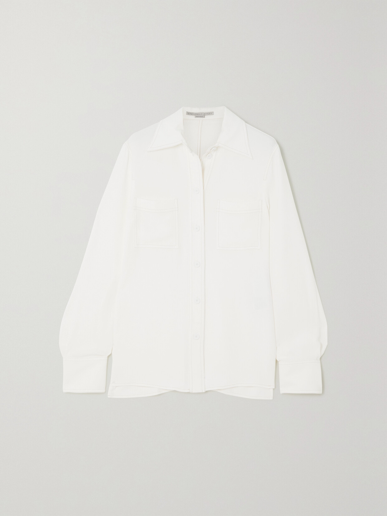 Stella McCartney - + Net Sustain Jersey Shirt - White