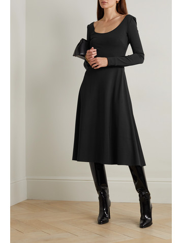 Ralph Lauren Collection Stretch-jersey midi dress