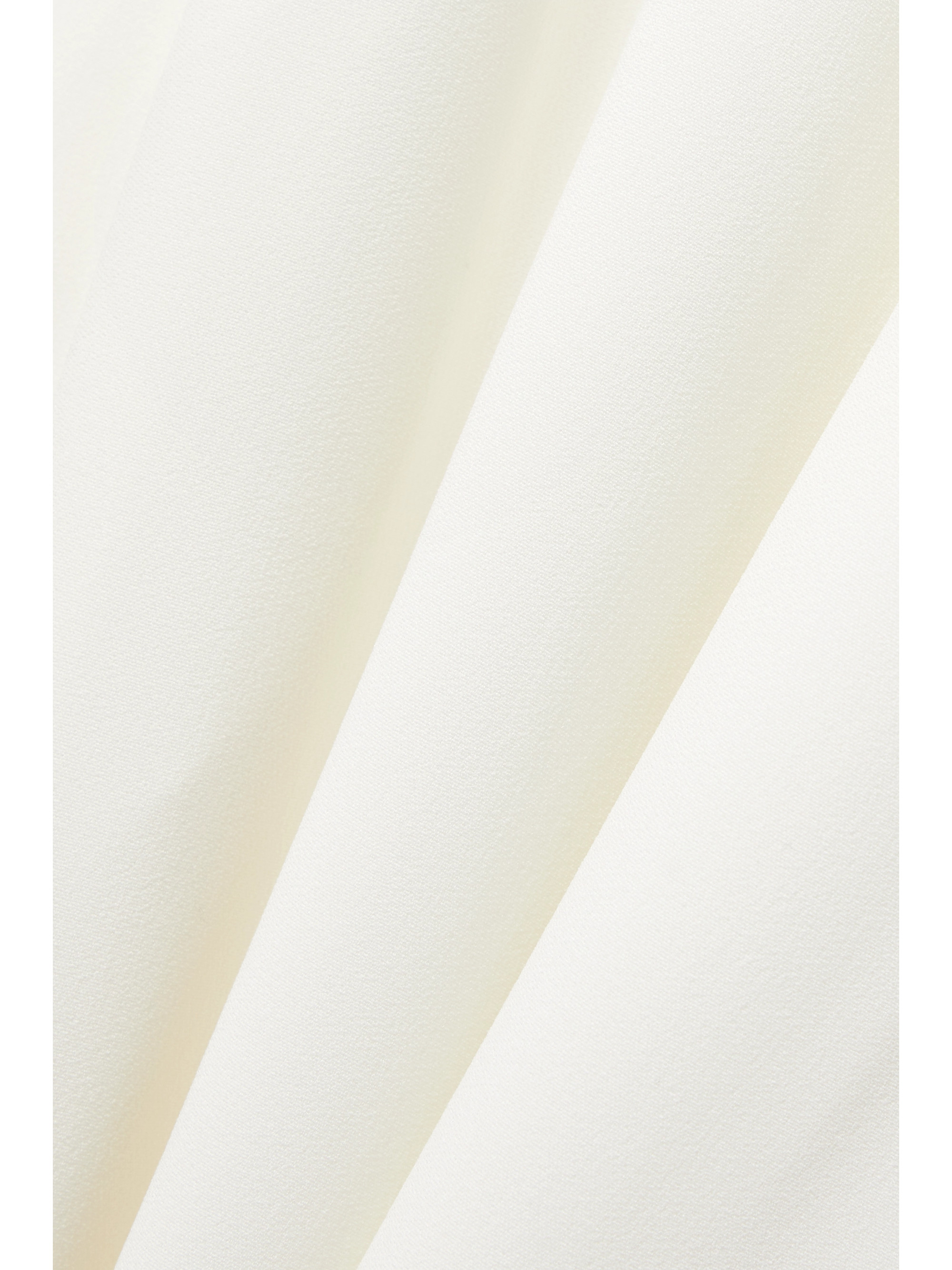 Stella McCartney + NET SUSTAIN Cape-effect crepe midi dress