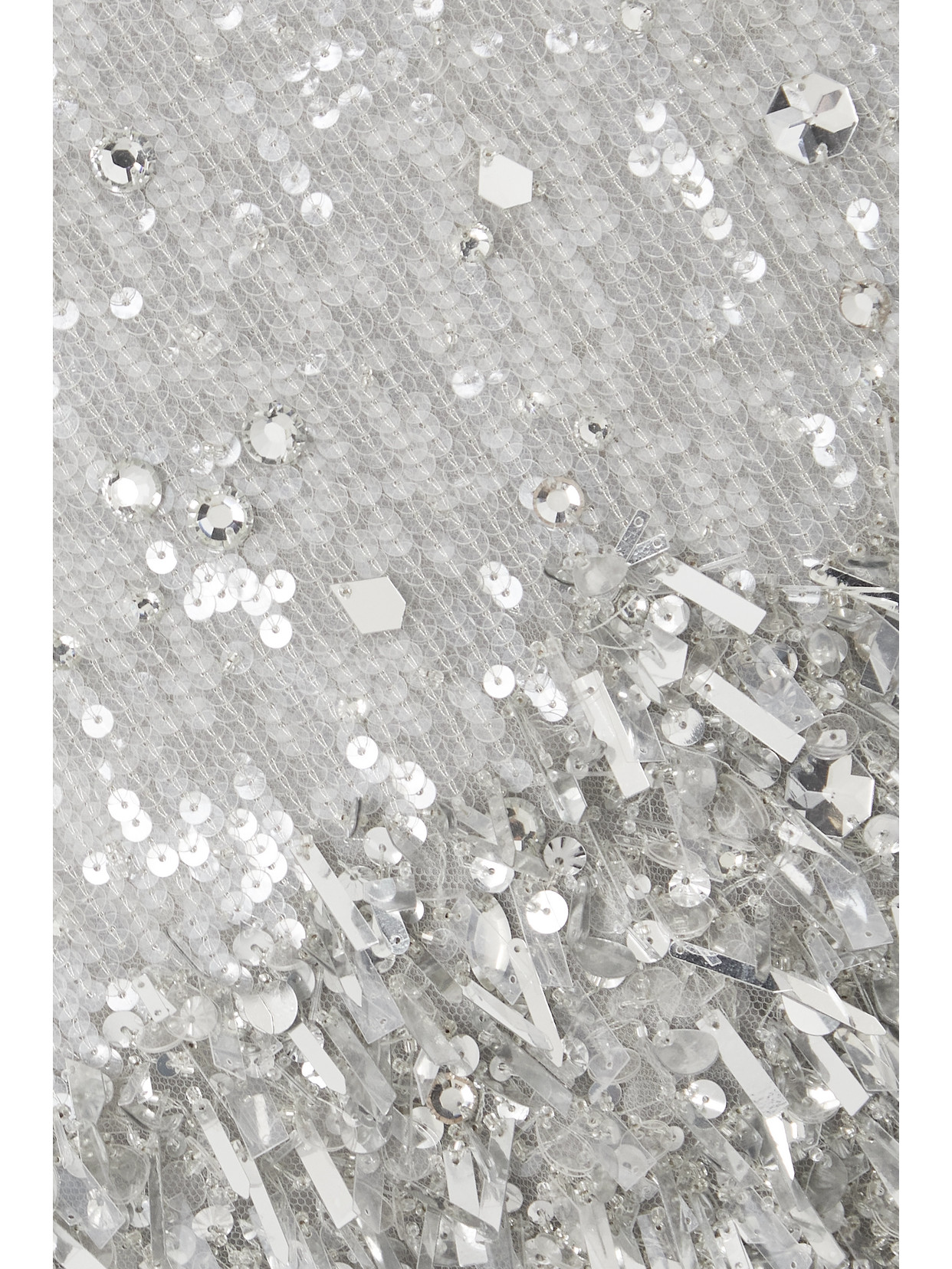 Garavani - Embellished Sequined Tulle Midi