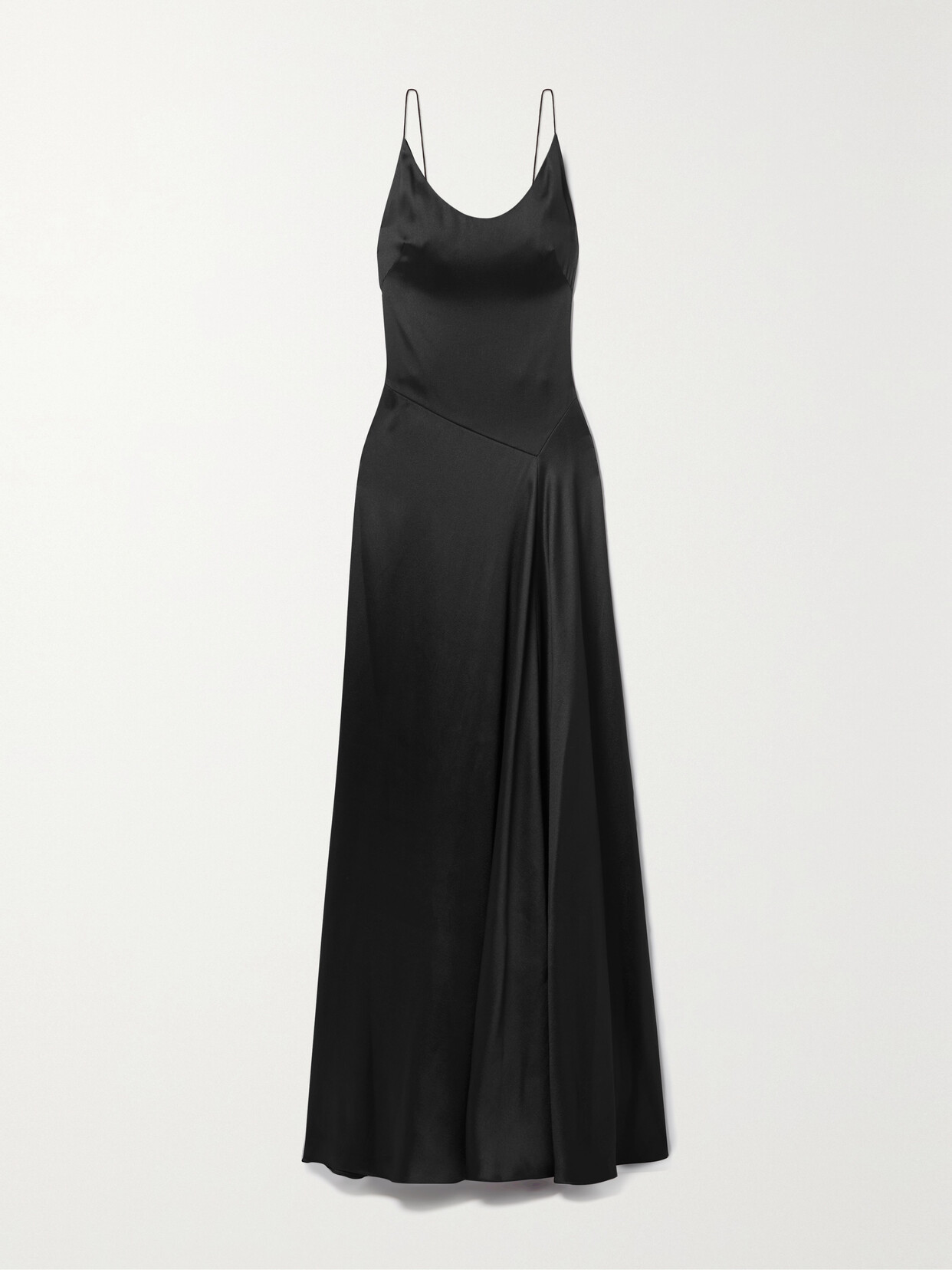 Ralph Lauren Collection Jeramiah Faille Gown - Black