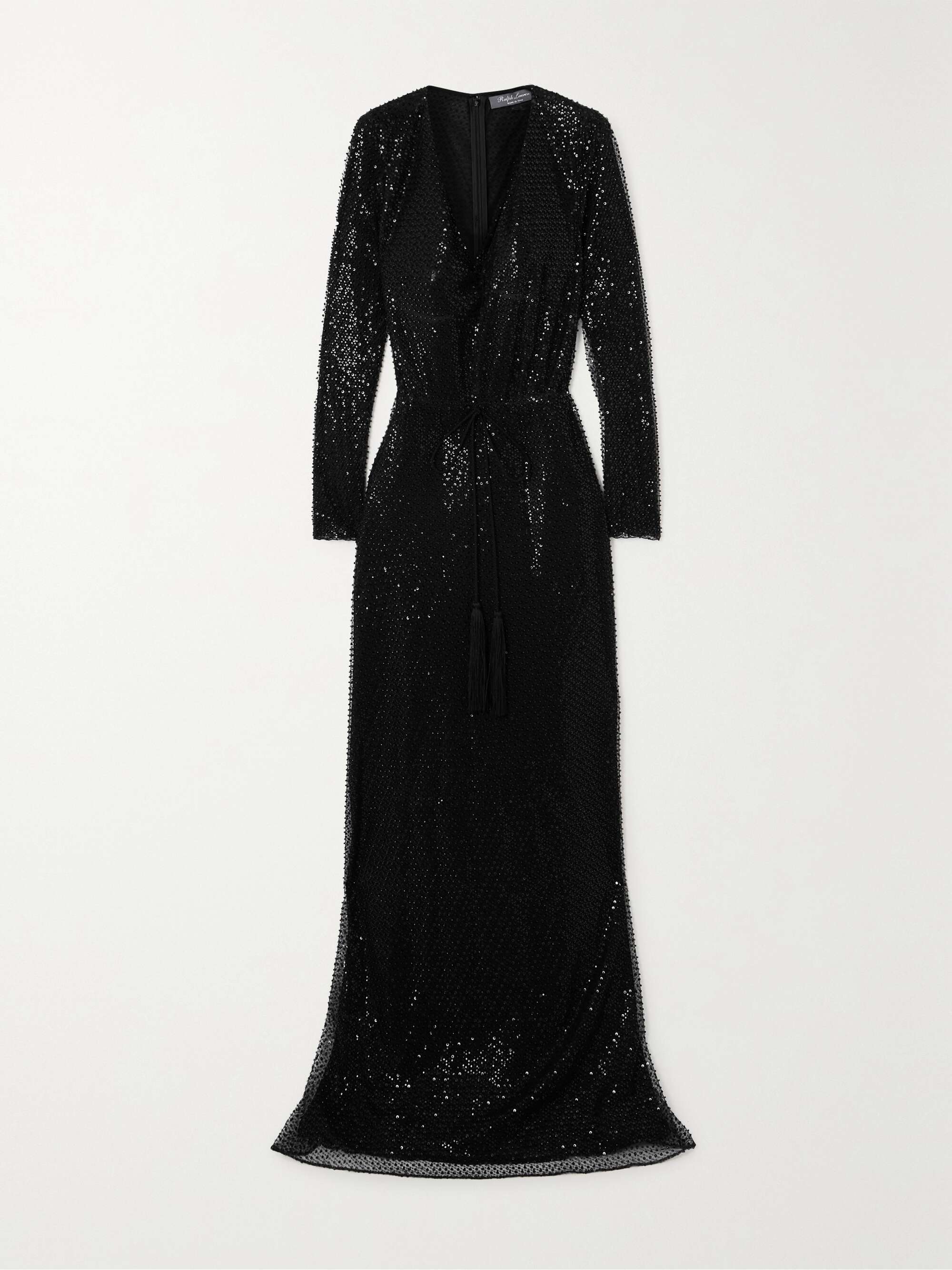 RALPH LAUREN COLLECTION Carmelo embellished tulle gown | NET-A-PORTER