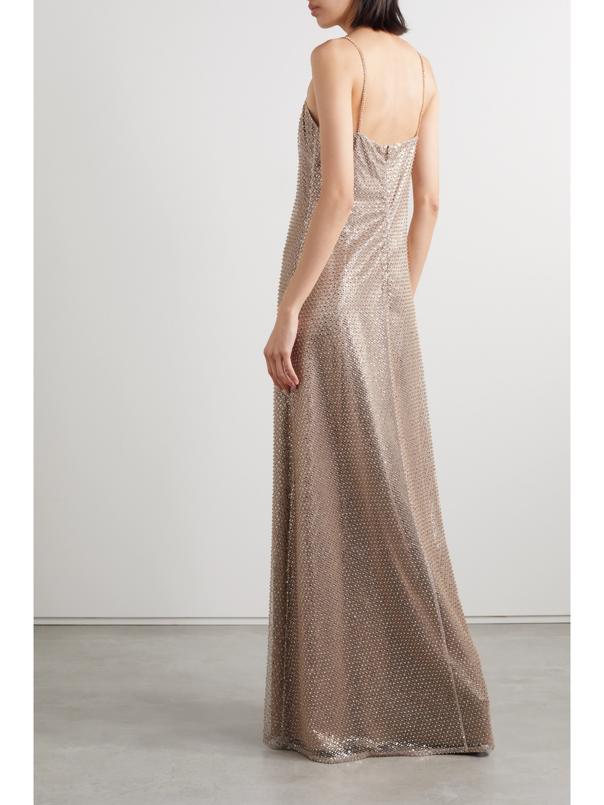 Ralph Lauren Collection Reymond embellished tulle gown