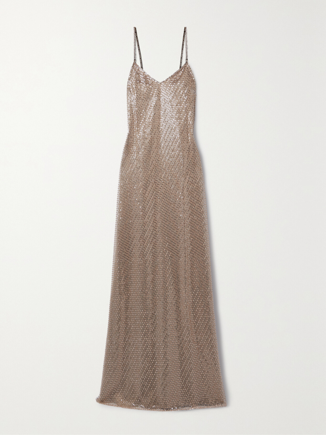 Ralph Lauren Collection - Reymond Embellished Tulle Gown - Neutrals