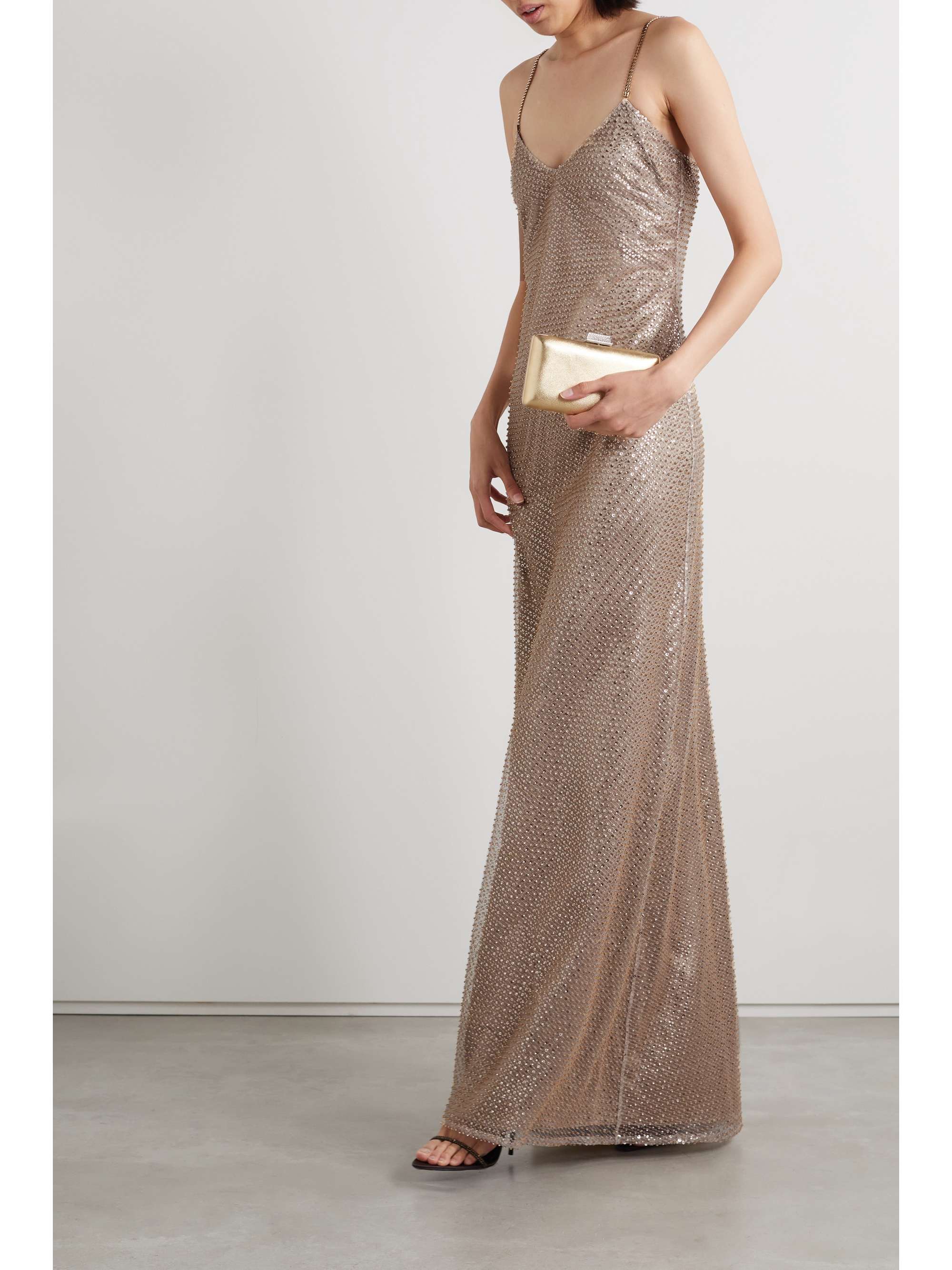 RALPH LAUREN COLLECTION Reymond embellished tulle gown | NET-A-PORTER