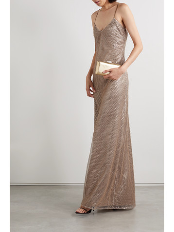 Ralph Lauren Collection Reymond embellished tulle gown