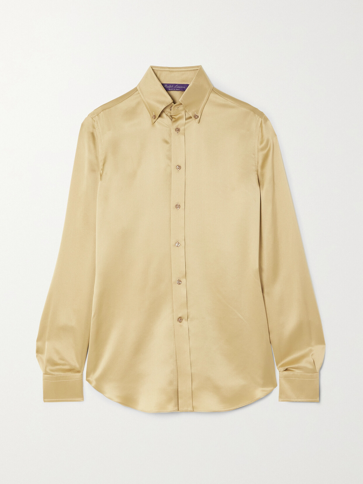 Ralph Lauren Collection - Cameron Silk-satin Shirt - Cream