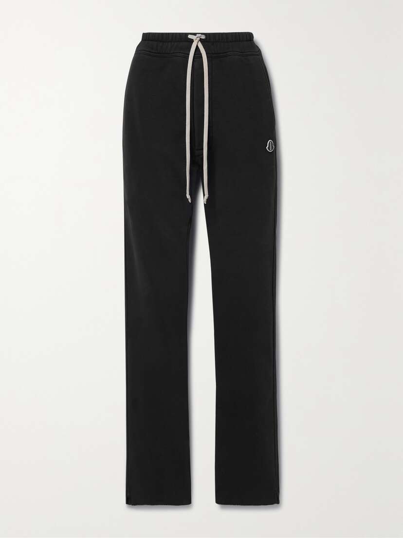 Rick Owens Cotton-blend Jersey Track Pants - xx large