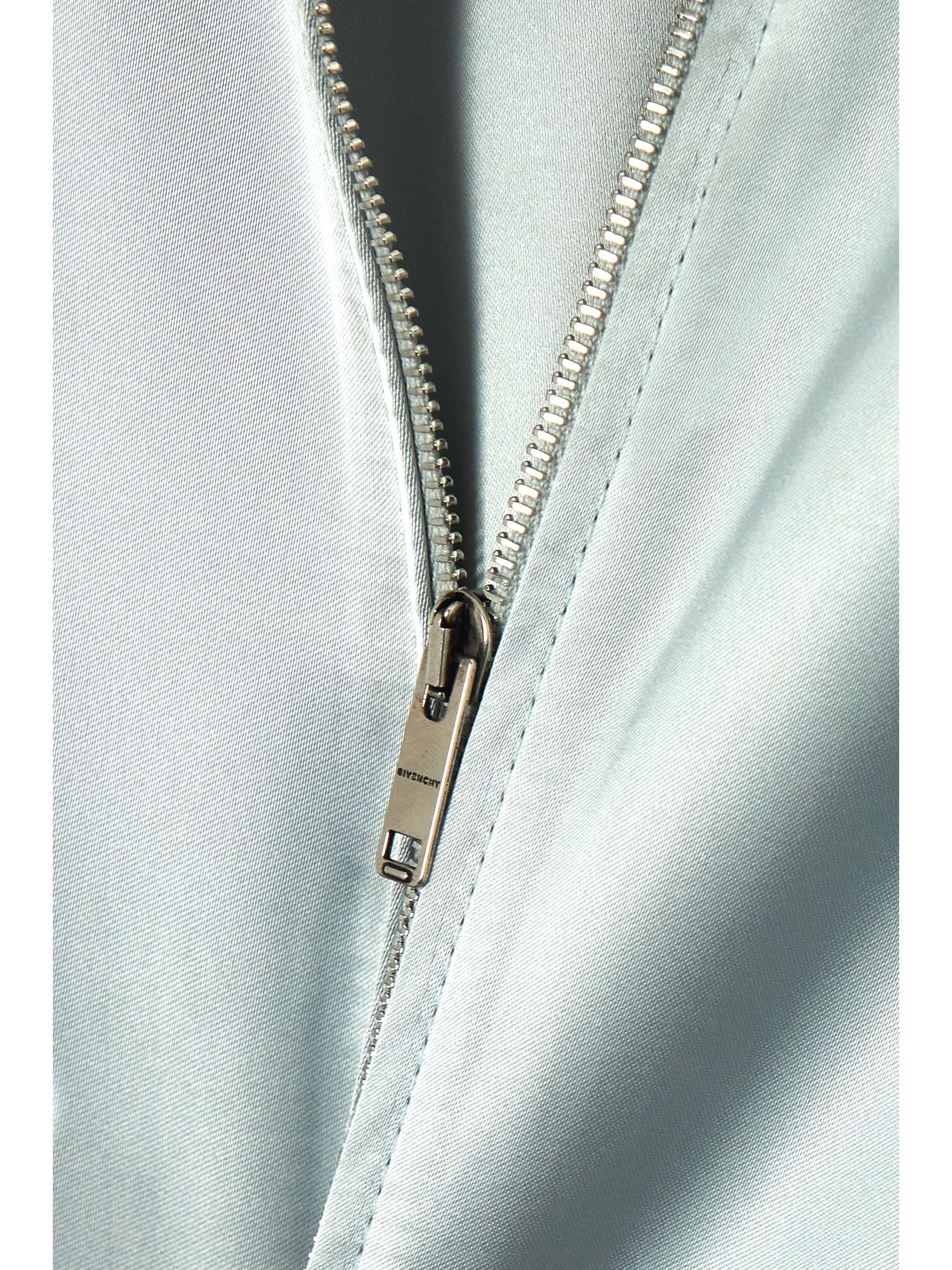 GIVENCHY Cropped satin bomber jacket
