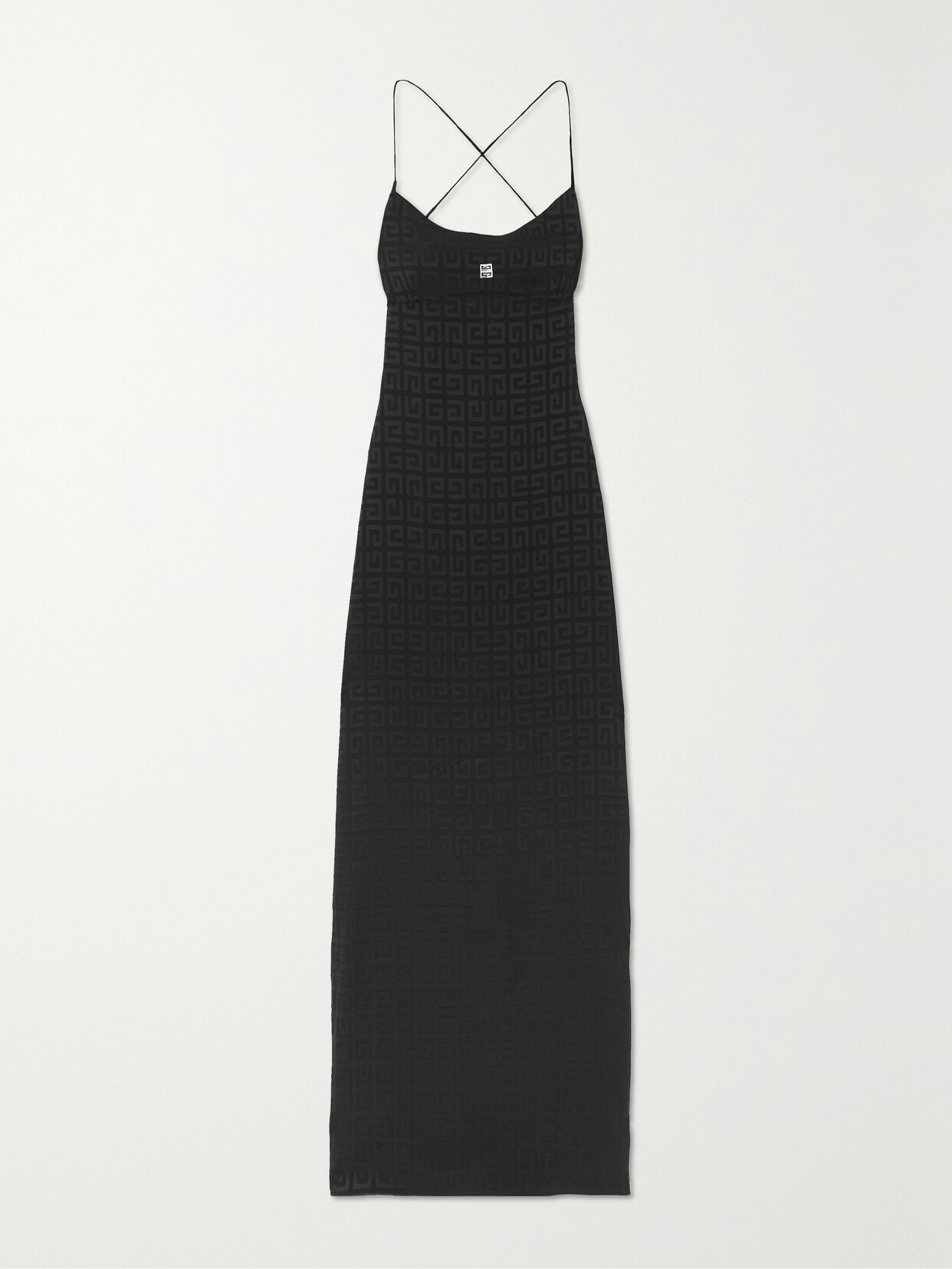 Givenchy Jacquard Gown In Black