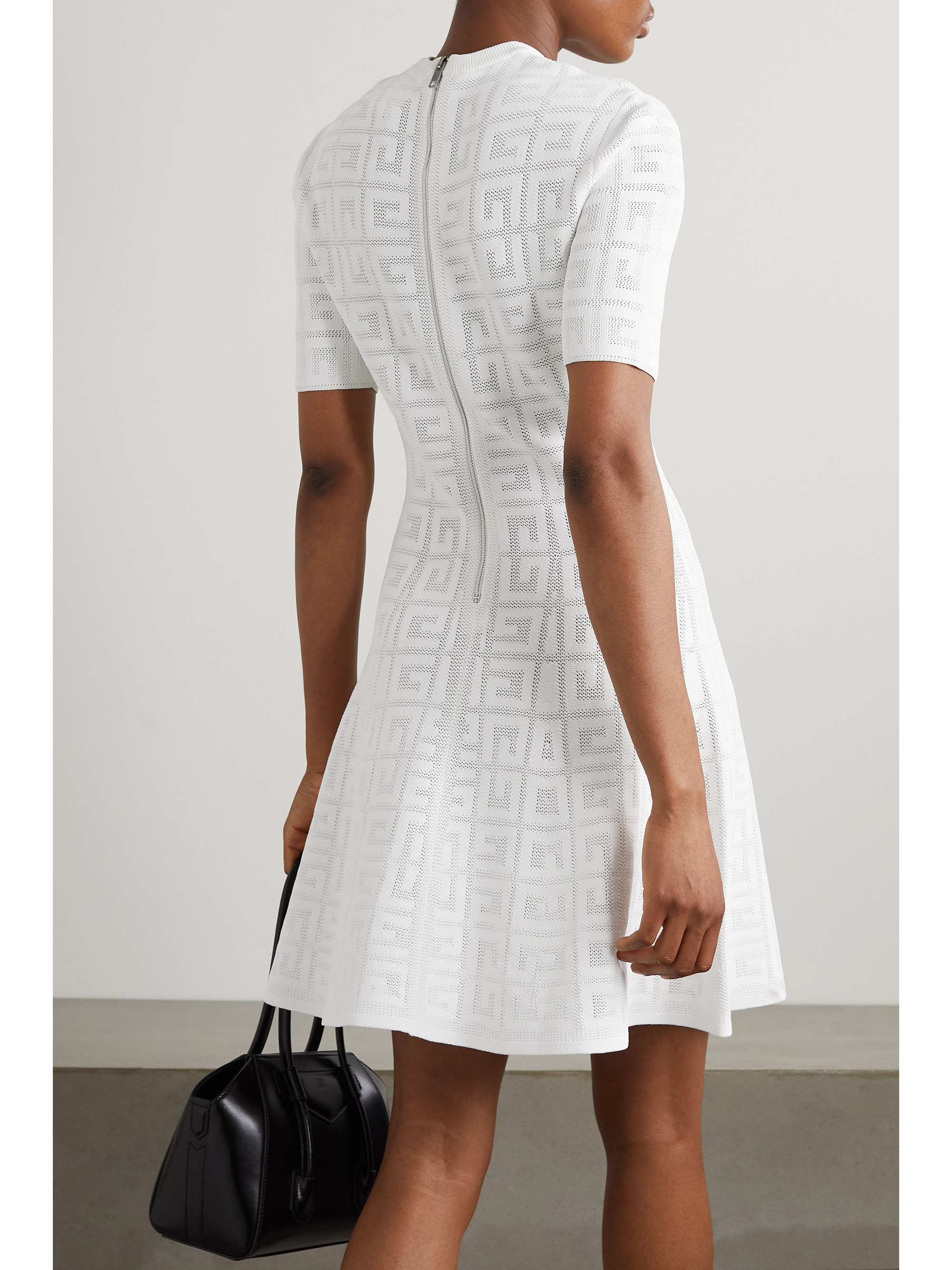 Givenchy Jacquard-knit mini dress