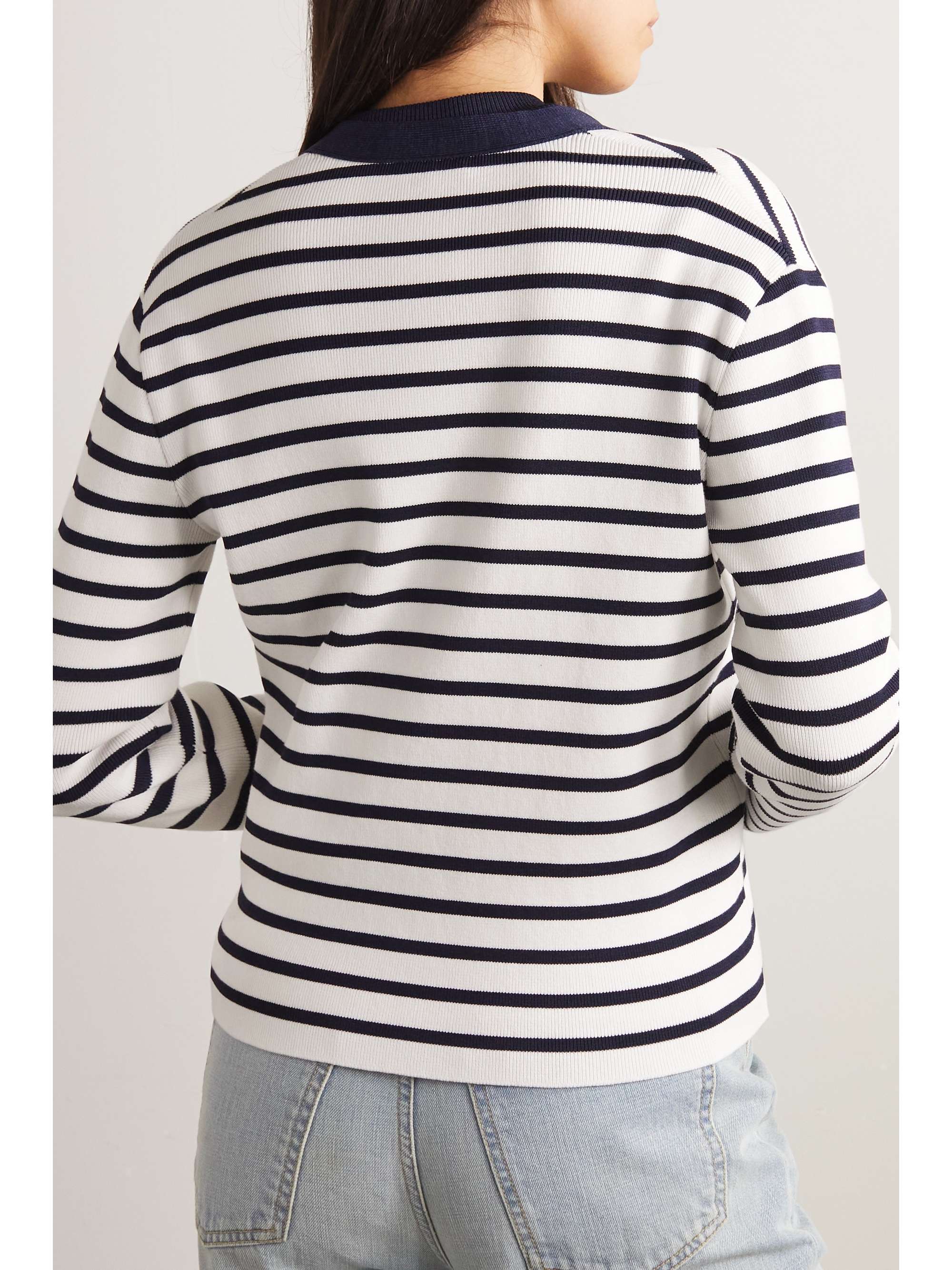 GIVENCHY Striped cotton cardigan