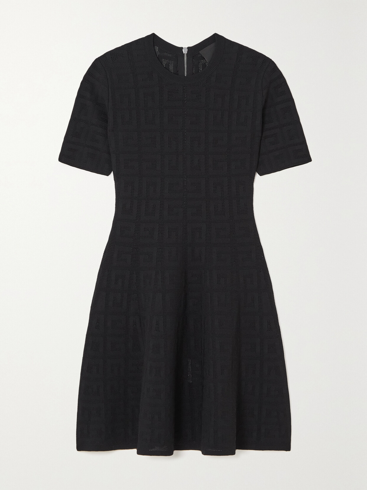 Givenchy Jacquard-knit Mini Dress - Black