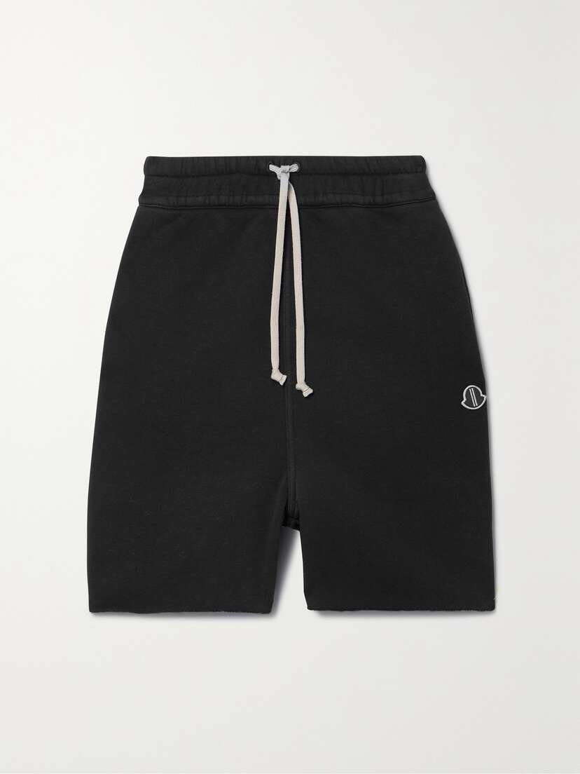 Rick Owens Cotton-blend Jersey Shorts - x large