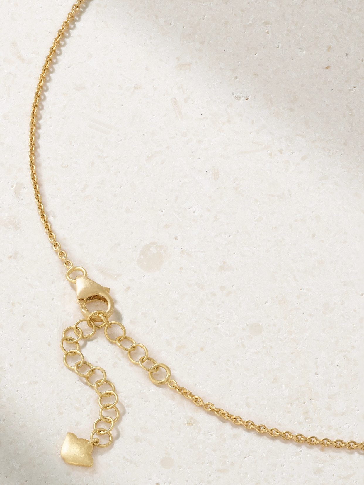 Amrapali London 18-karat Rhodium-plated Gold, Diamond And Sapphire Necklace In Gold