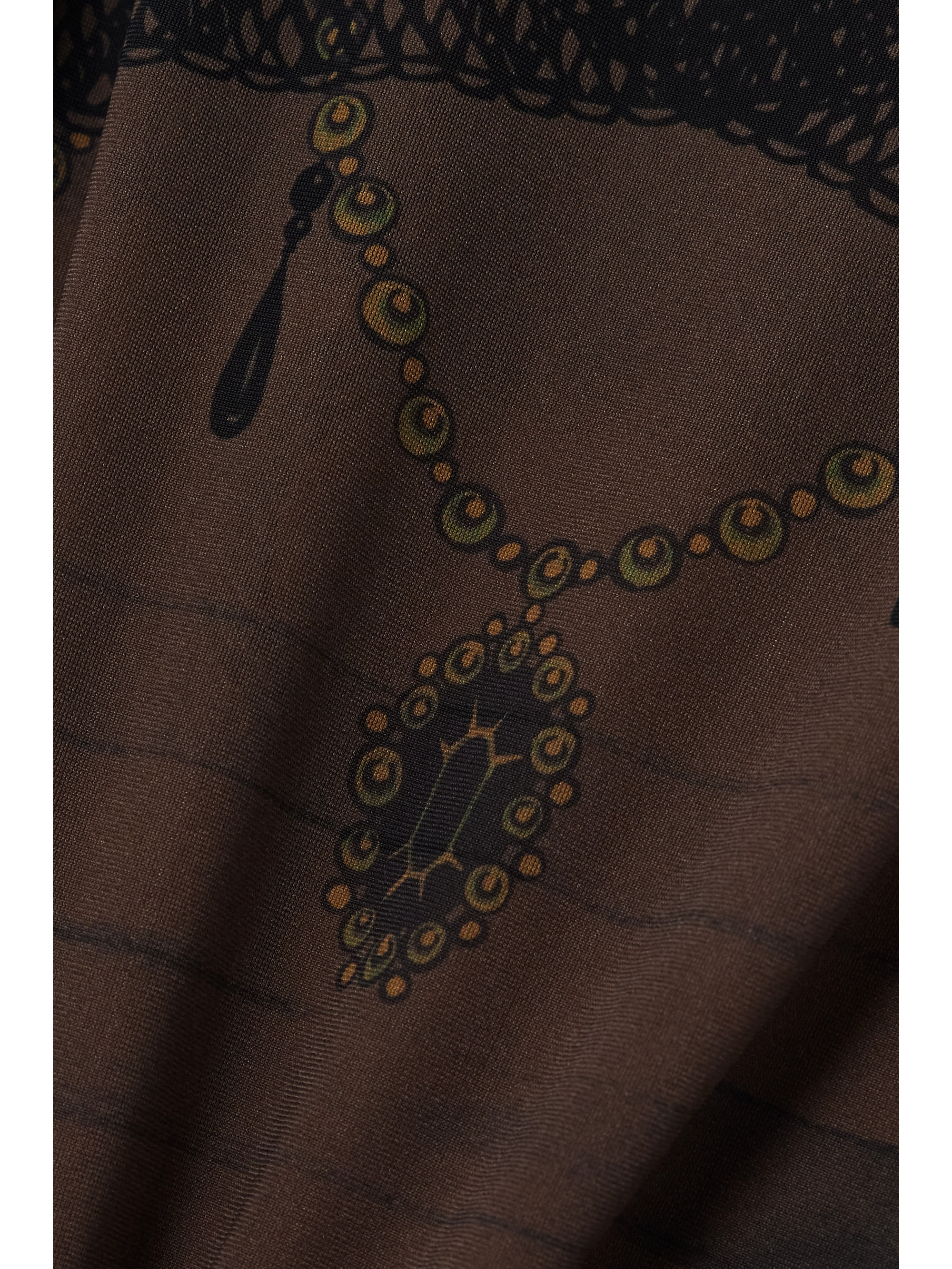 Jean Paul Gaultier + KNWLS printed stretch-knit mini dress