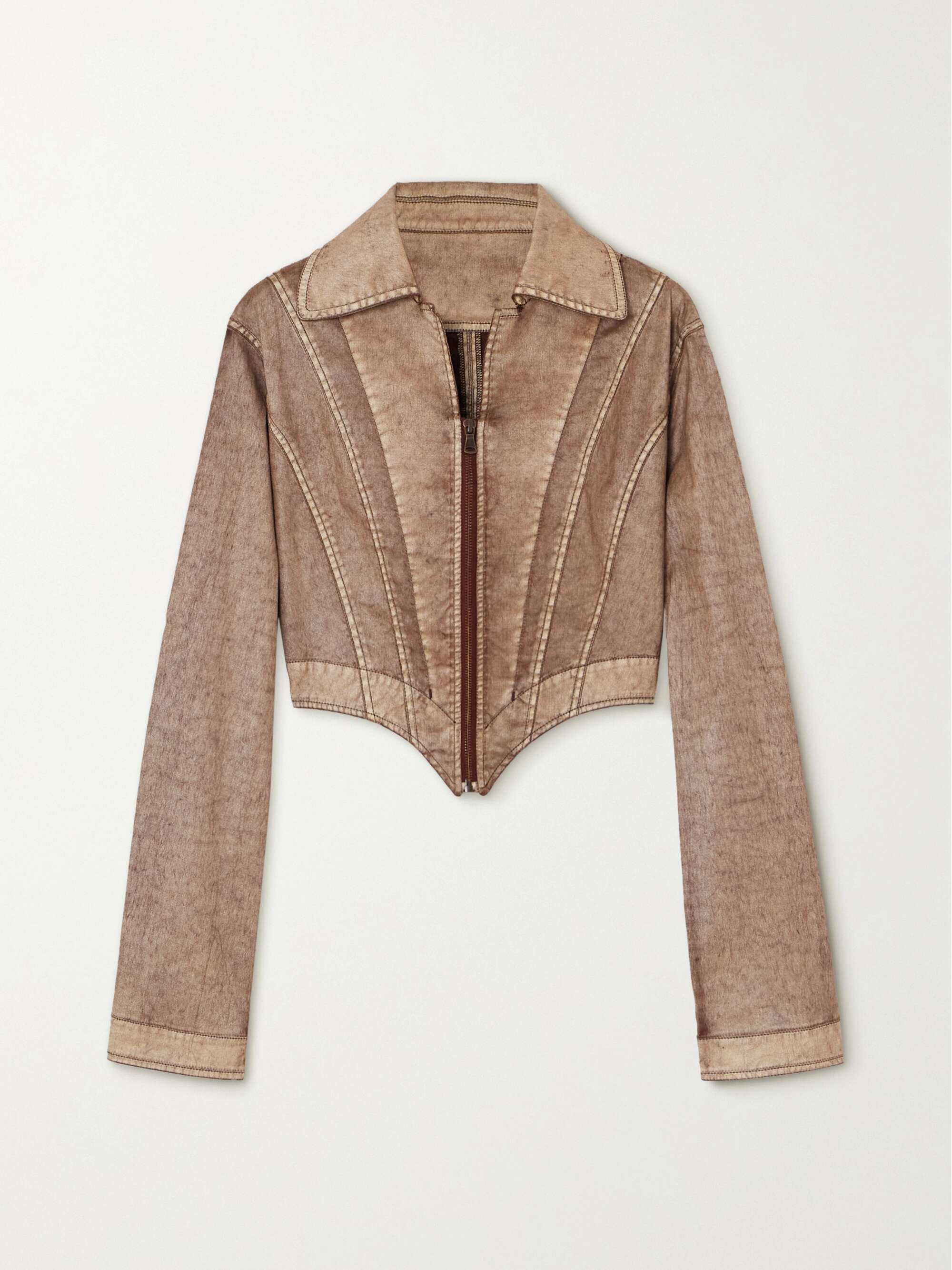 Stretch biker jacket hotsell