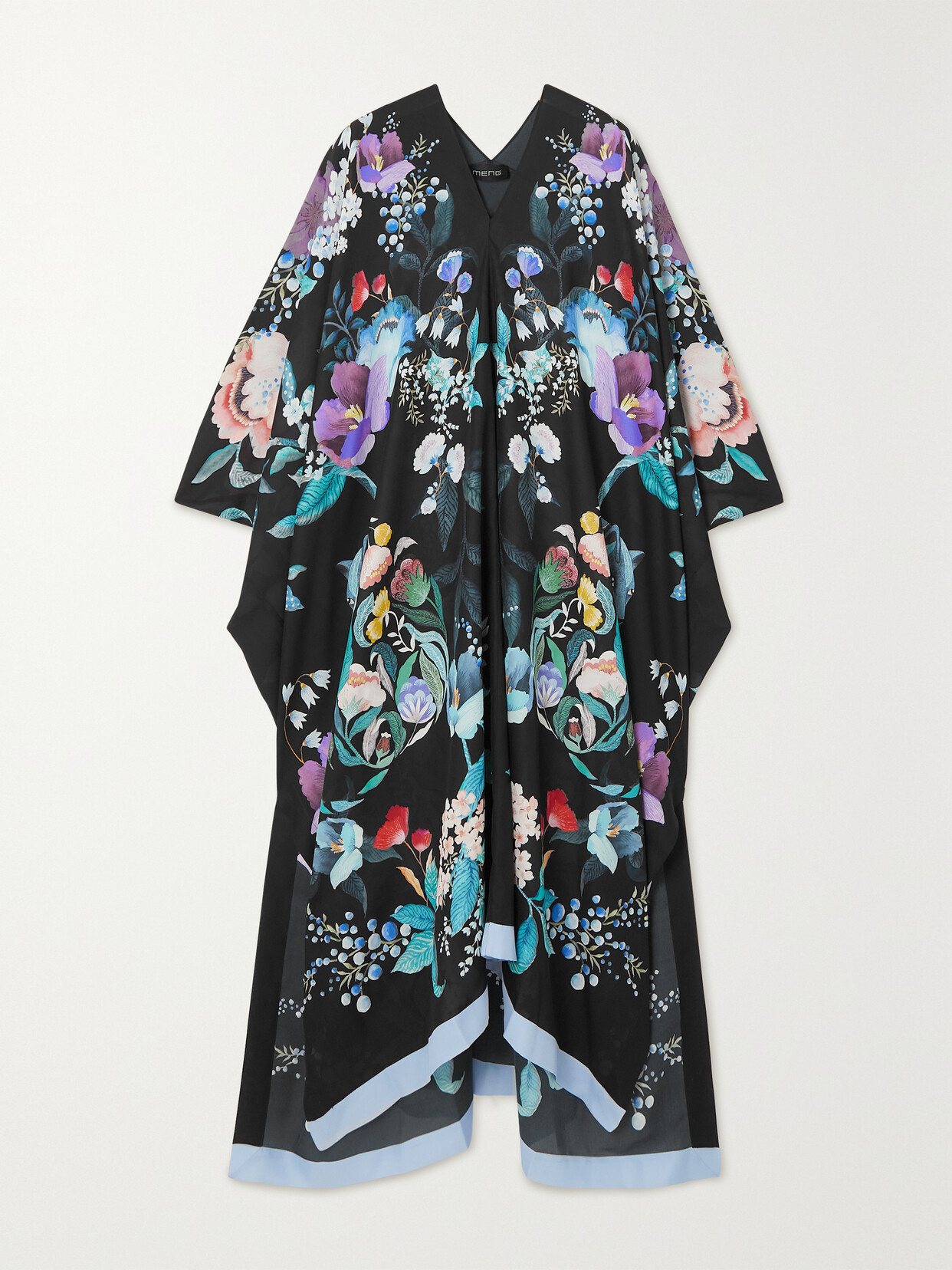 MENG Printed Silk-georgette Kaftan