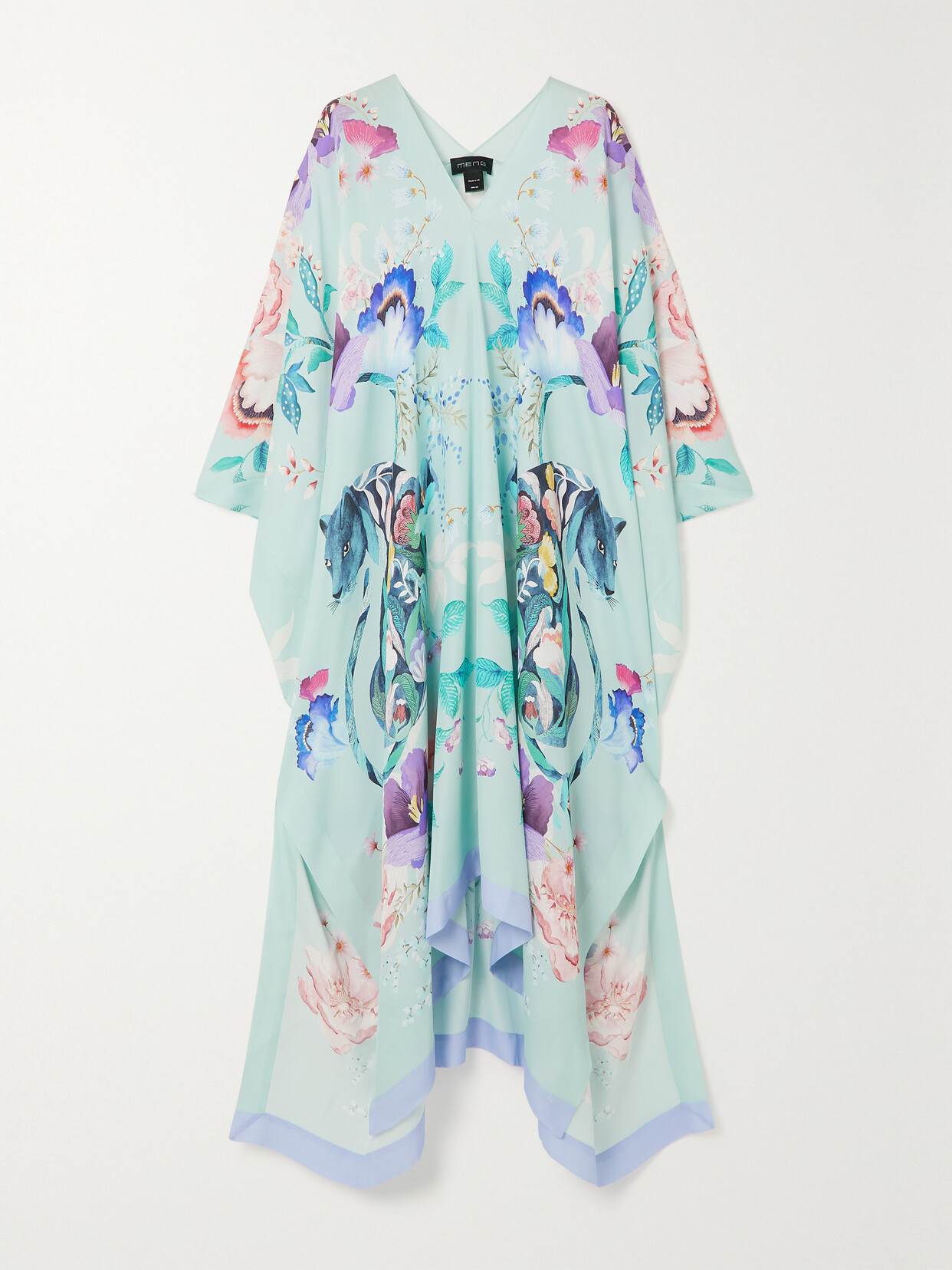 MENG Printed Silk-georgette Kaftan