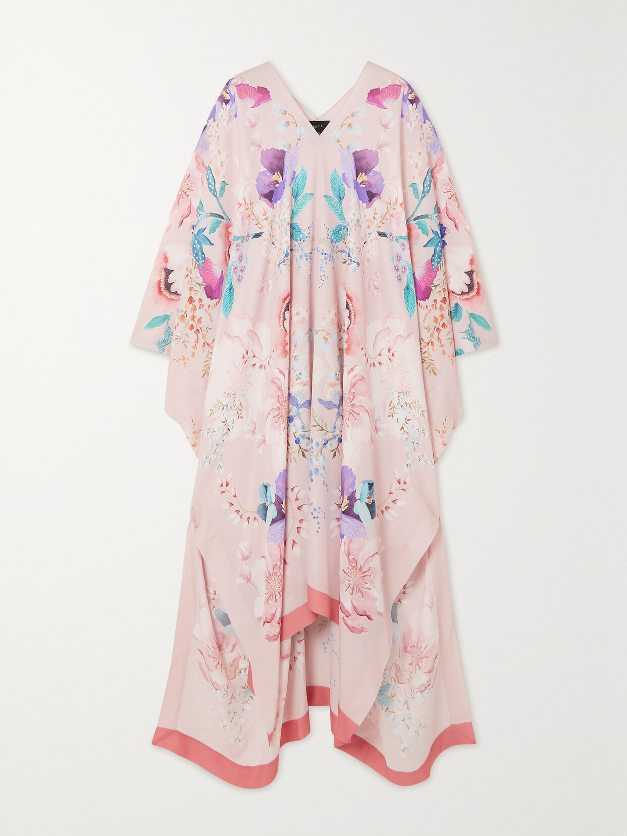 MENG Printed Silk-georgette Kaftan
