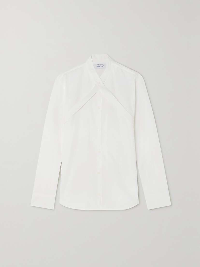 Off-White Cotton-poplin Shirt