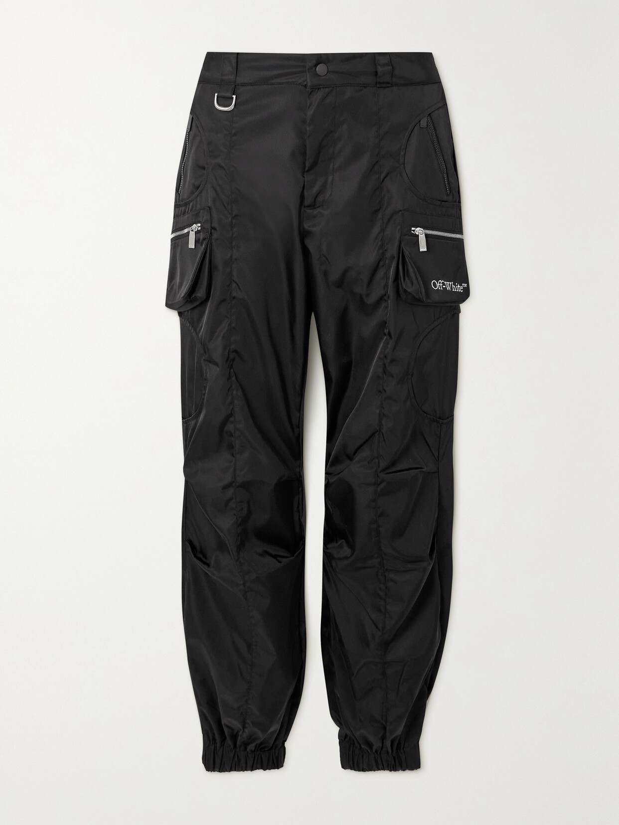 Off-White - Book Printed Shell Cargo Pants - Black