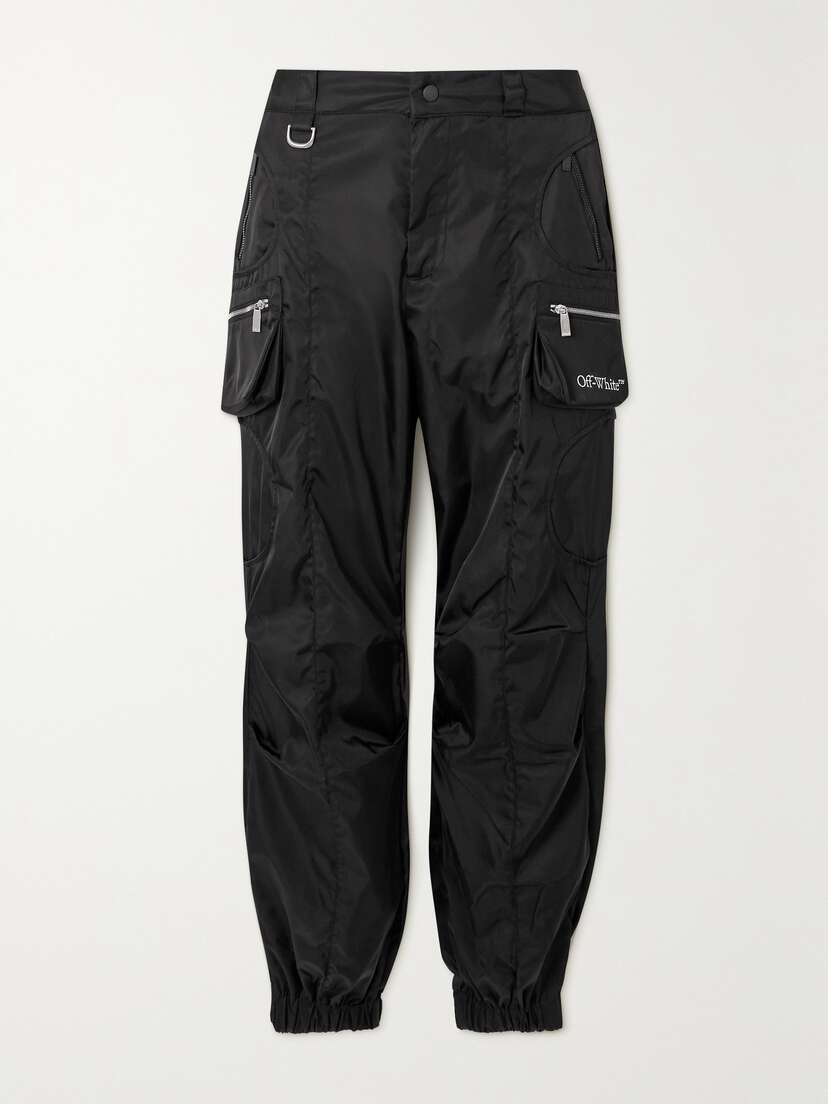 Off-White Book Printed Shell Cargo Pants