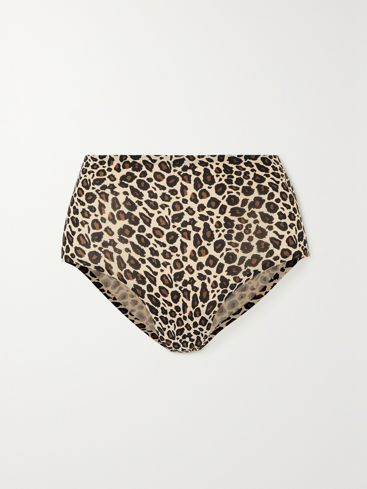 Chantelle - Soft Stretch Leopard-print Jersey Briefs - Brown