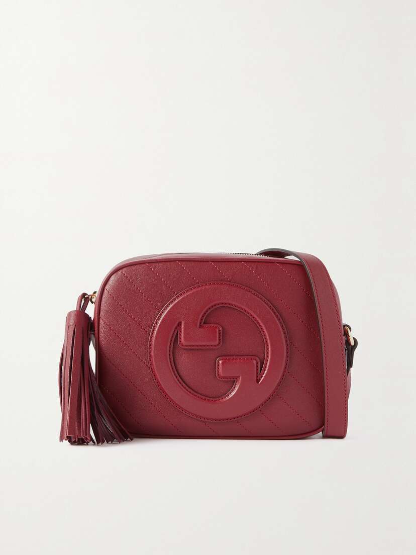 Gucci Blondie Sakai Leather Shoulder Bag