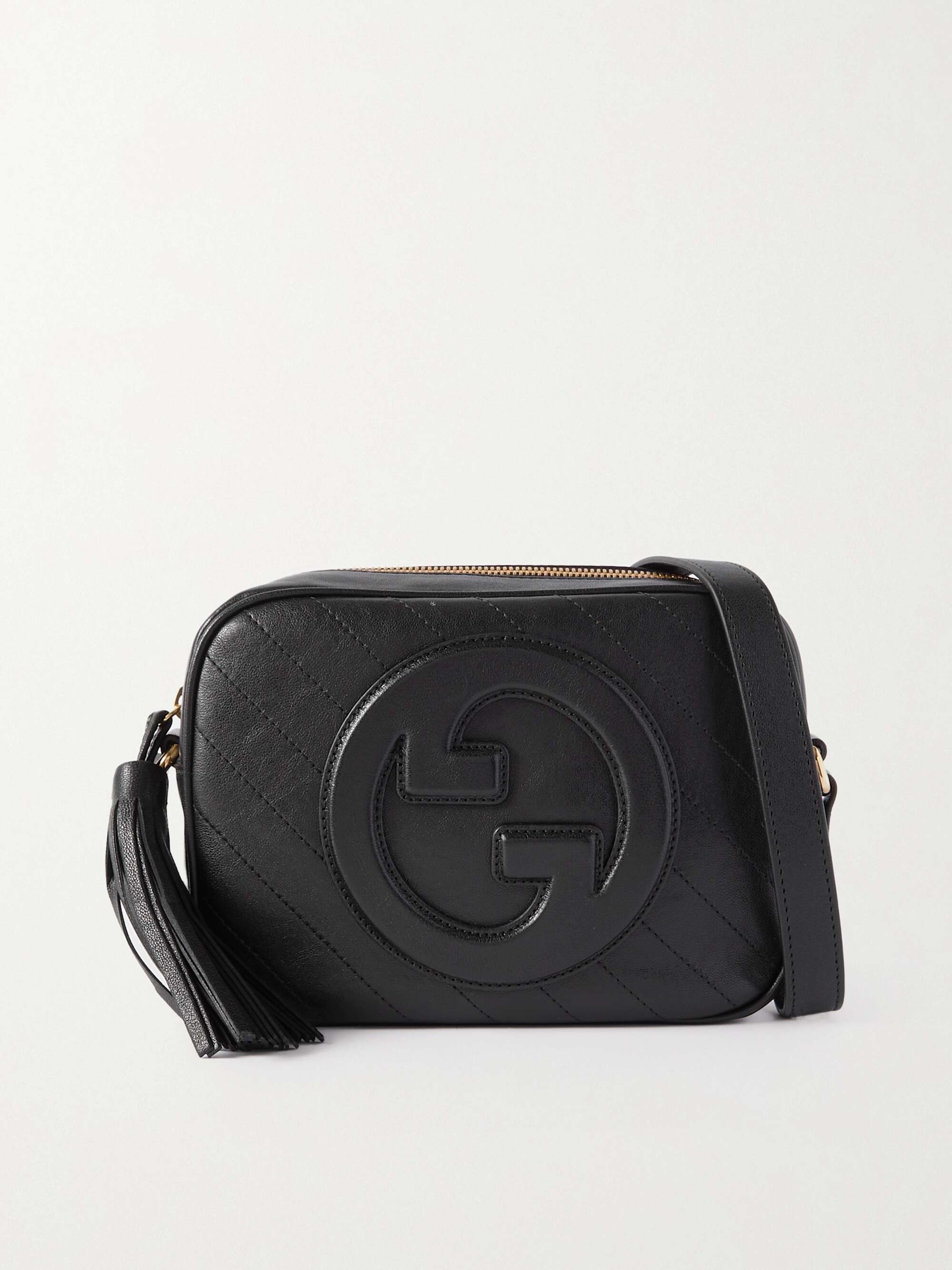 GUCCI leather shoulder bag