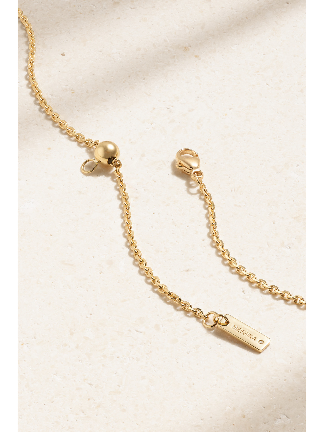 Messika Move Citizen 18-karat Gold Diamond Necklace In Gold