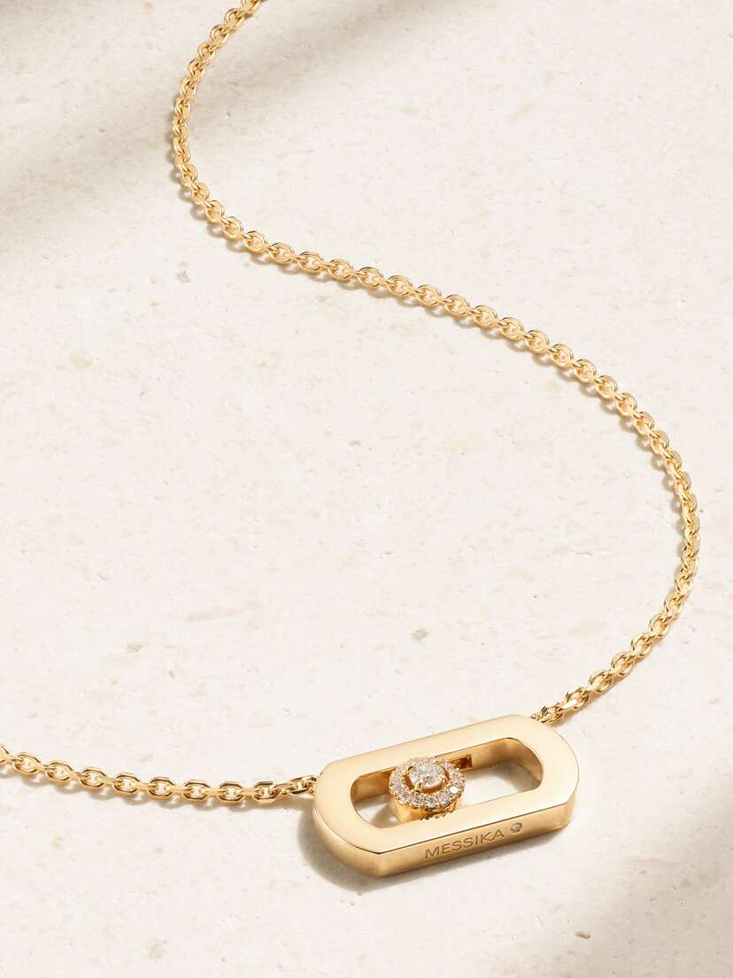 Messika Move Citizen 18-karat Gold Diamond Necklace