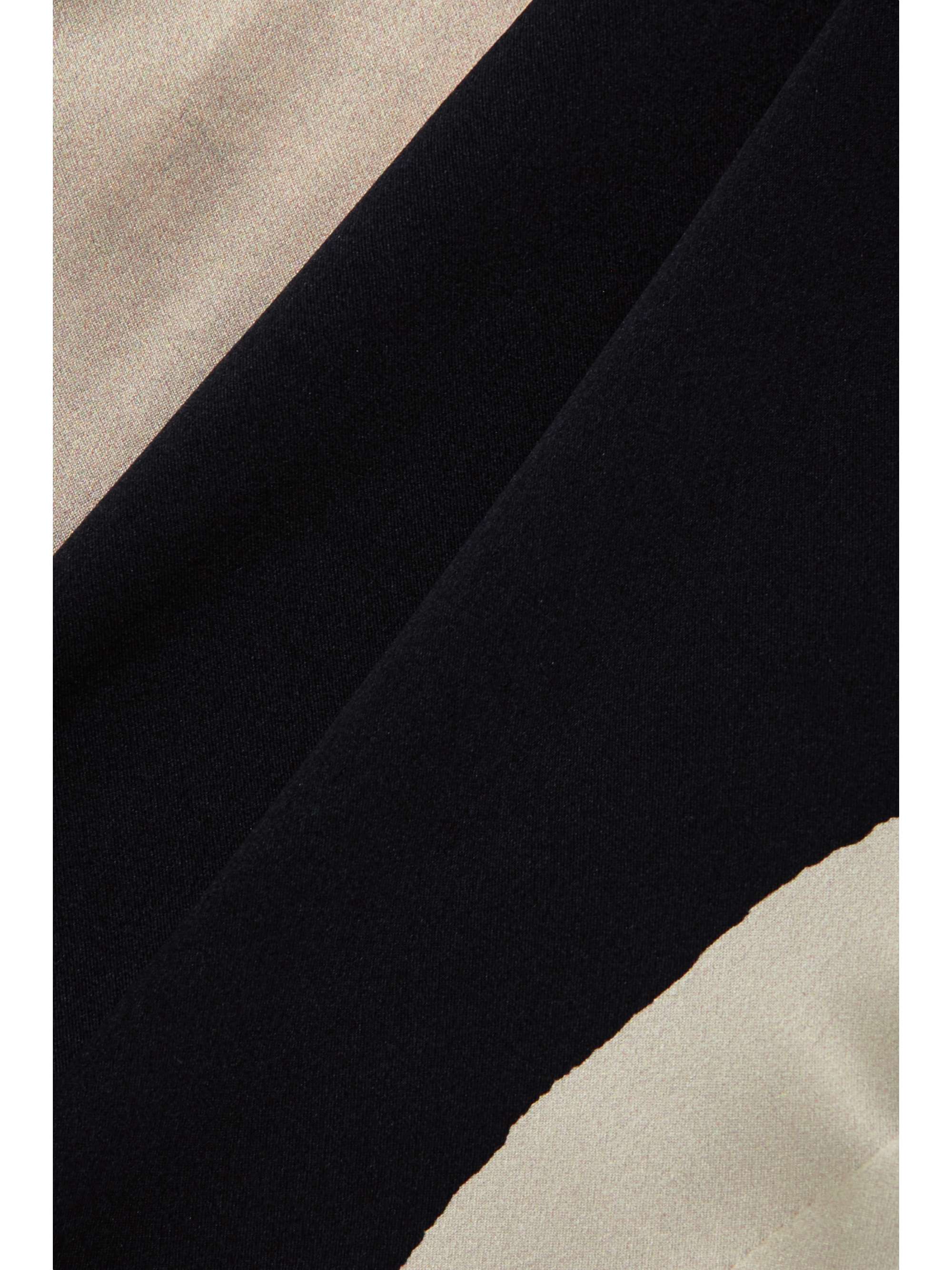 ROKSANDA Printed duchesse silk-satin wide-leg pants