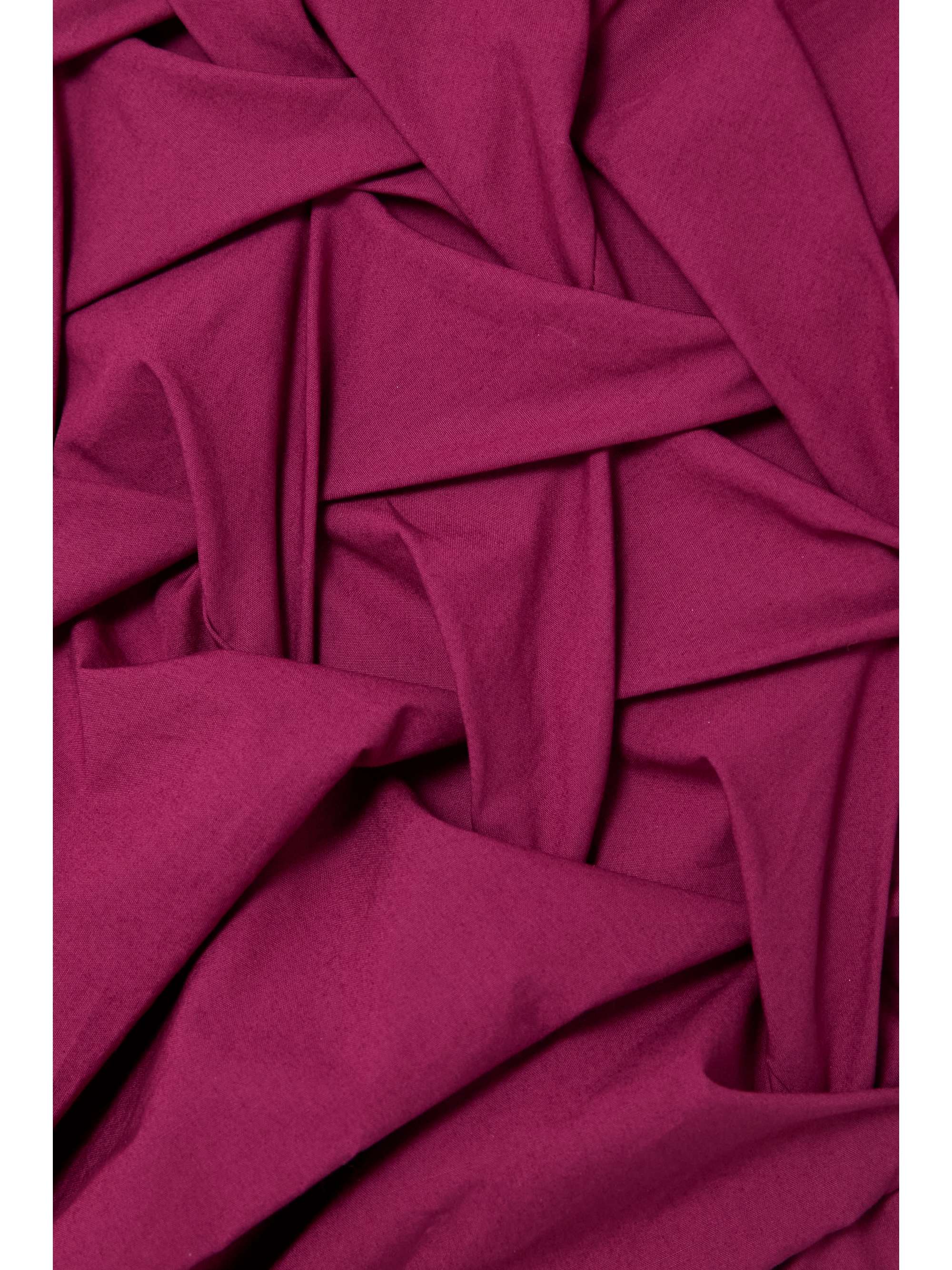 ROKSANDA Eifal gathered cotton-poplin midi dress