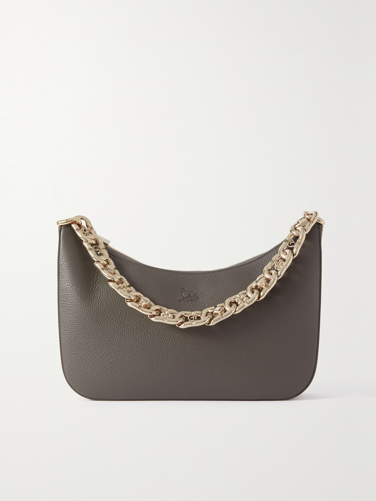 Christian Louboutin Loubila Large Textured-eather Shoulder Bag